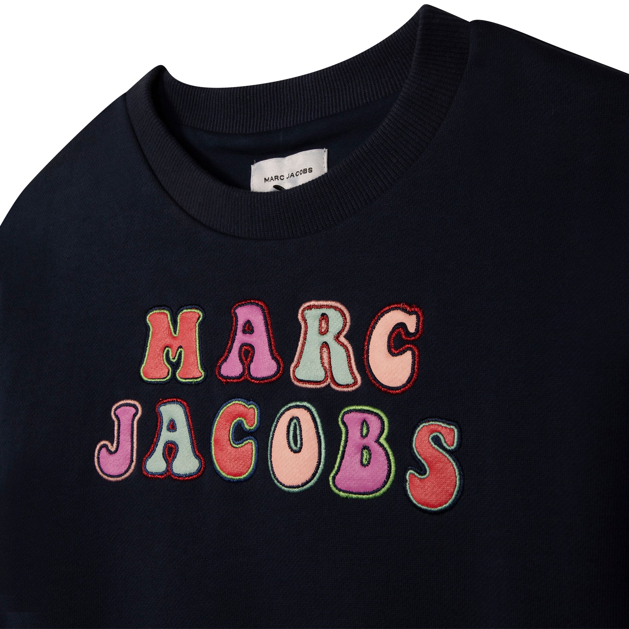 MARC JACOBS NAVY MICRO CHEETAH DRESS