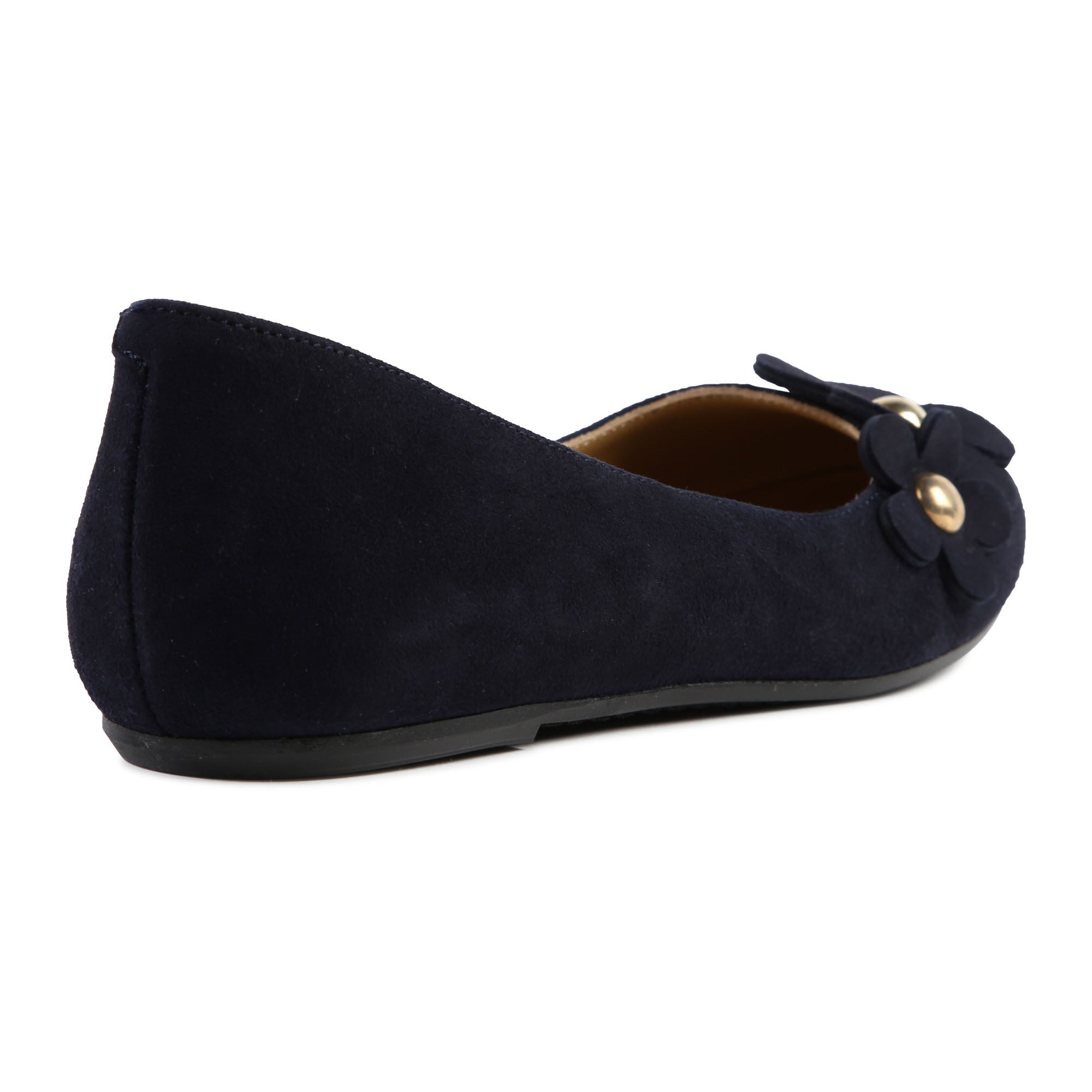 Little Marc Jacobs Daisy Ballerina Leather Shoes