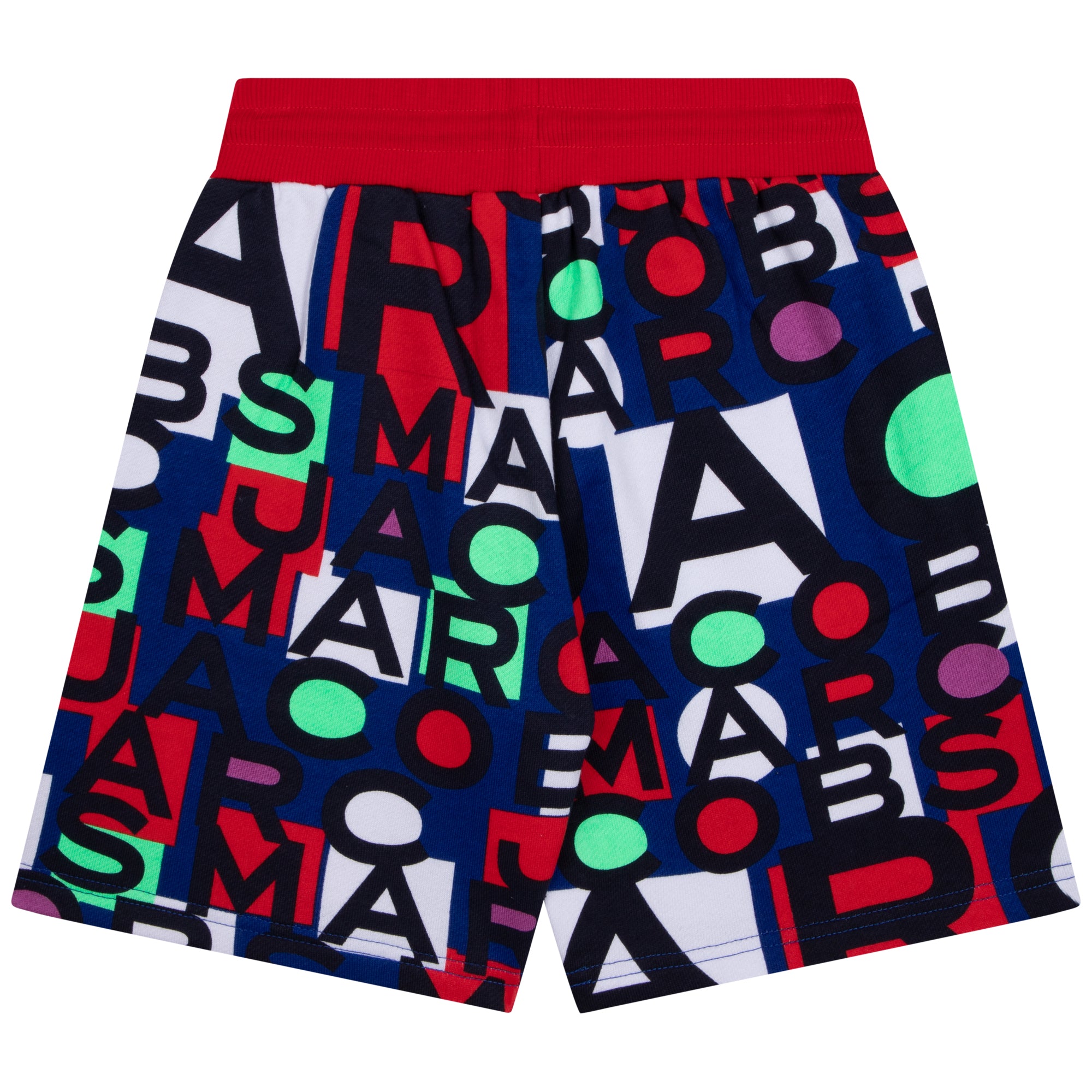 MARC JACOBS RED/BLUE COTTON SHORTS