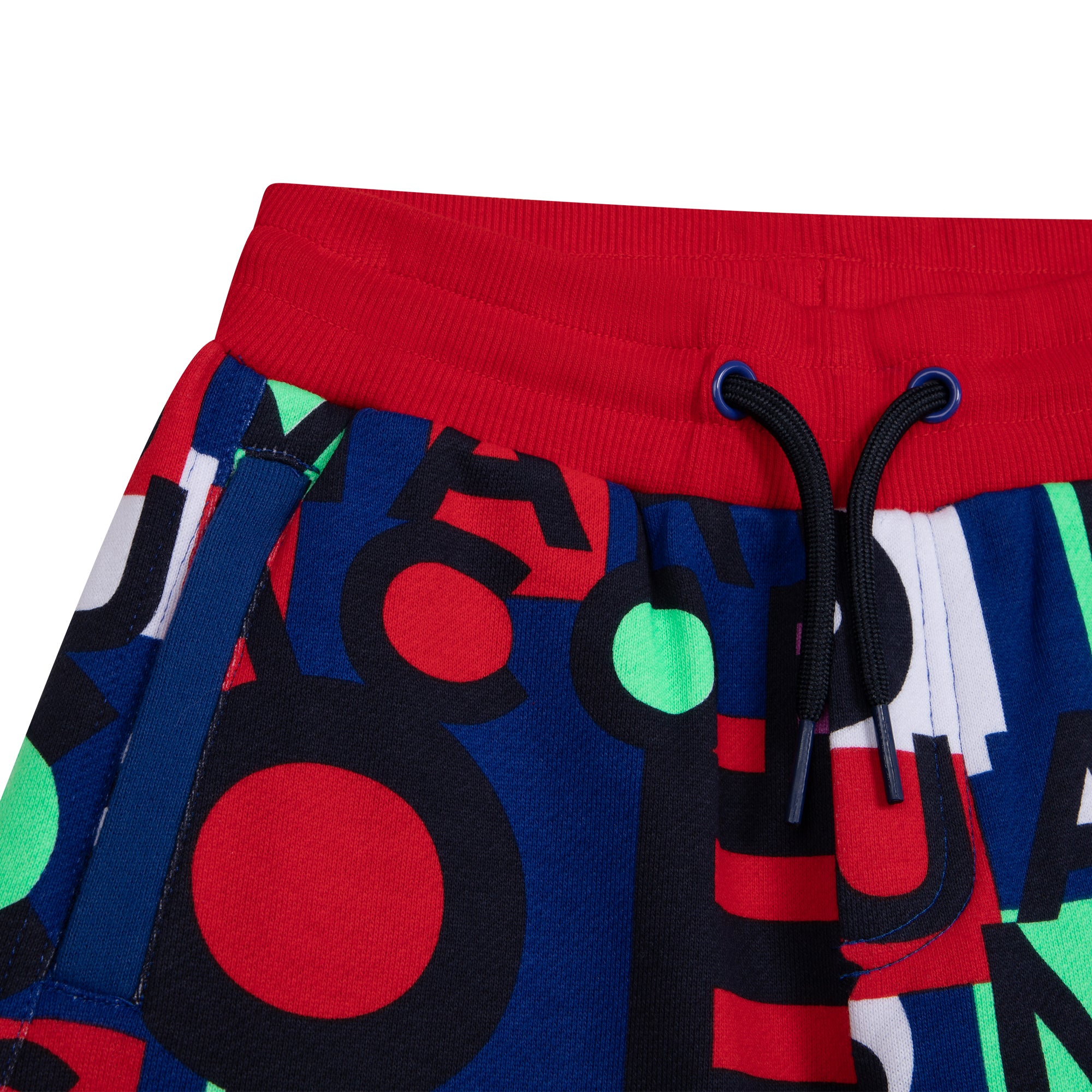 MARC JACOBS RED/BLUE COTTON SHORTS
