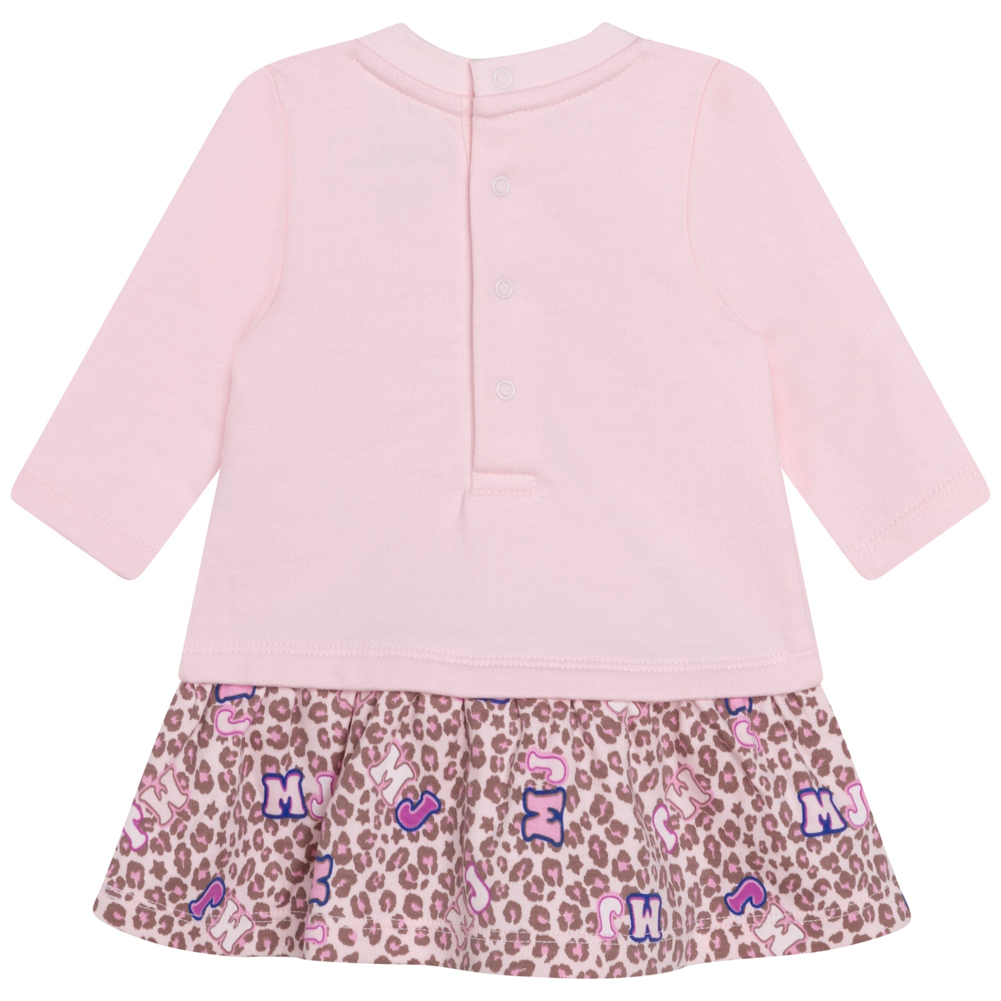 MARC JACOBS PINK TODDLER LONG SLEEVED DRESS