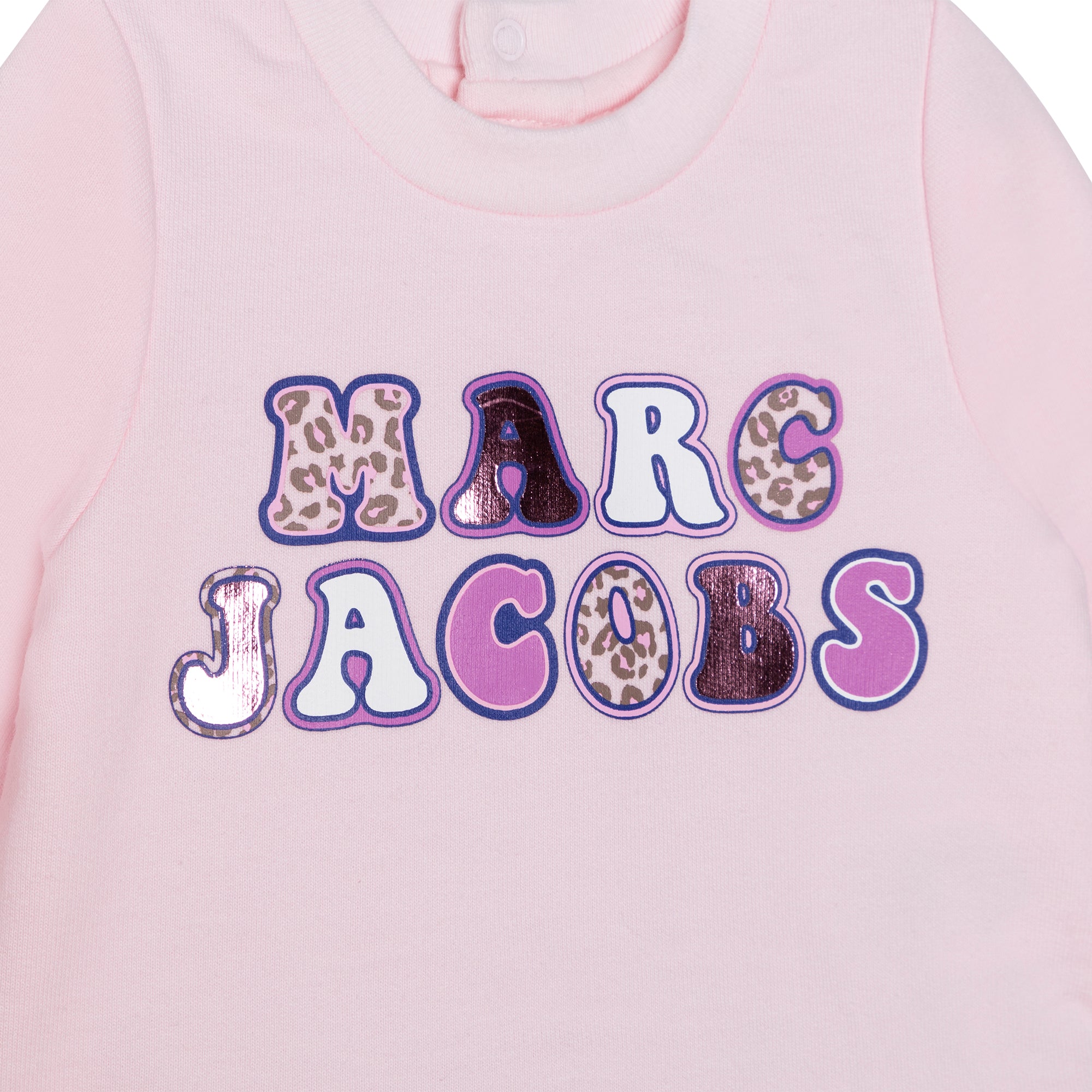 MARC JACOBS PINK TODDLER LONG SLEEVED DRESS