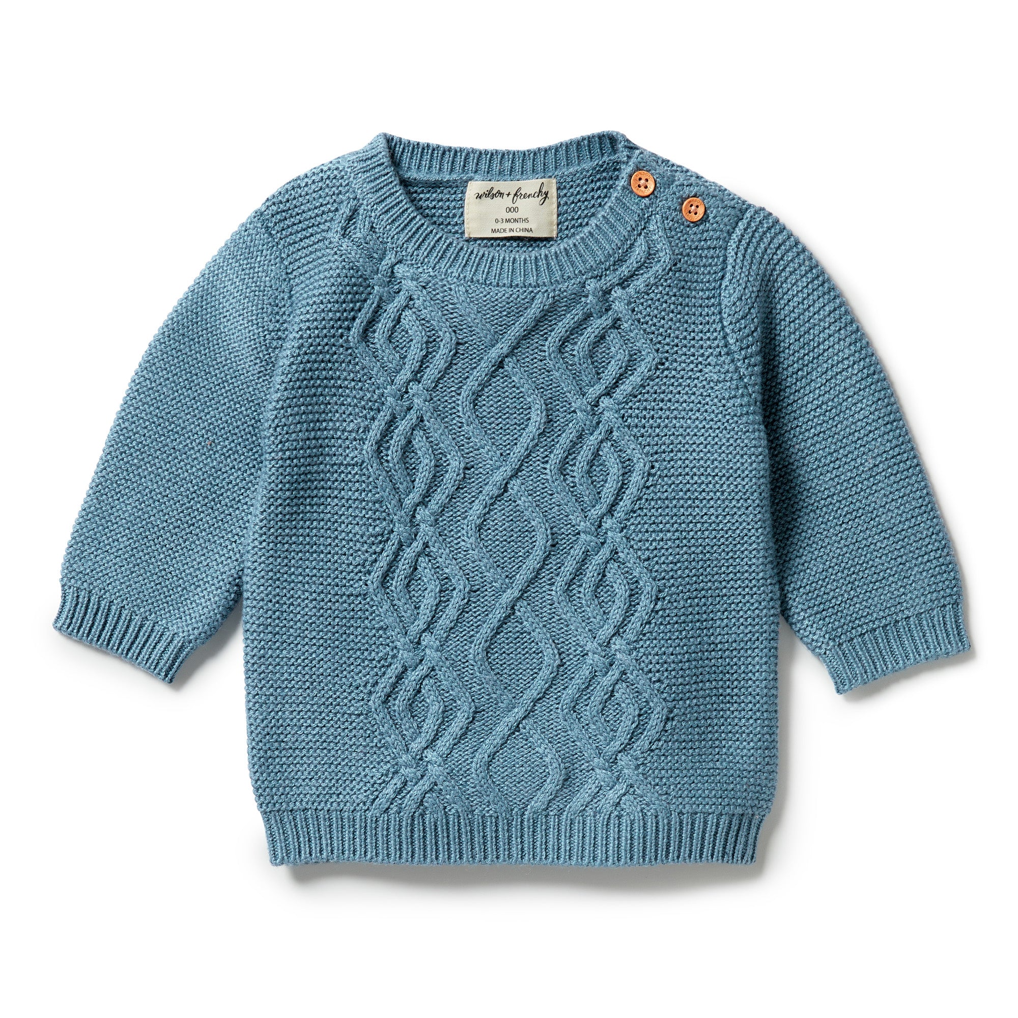 Wilson & Frenchy Knitted Cable Jumper