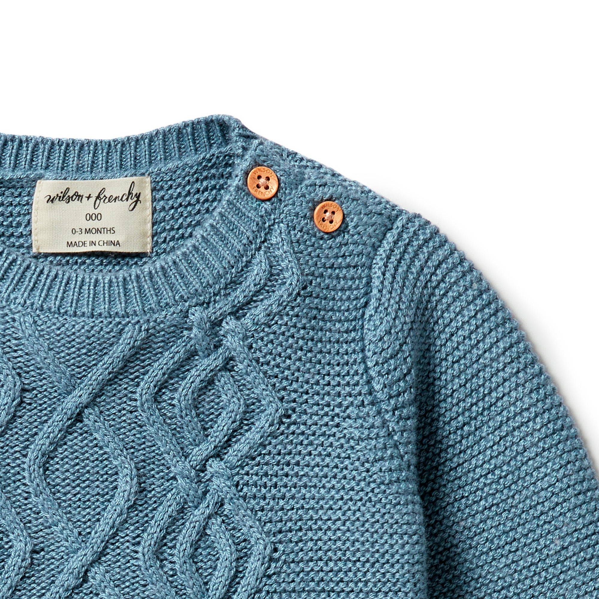 Wilson & Frenchy Knitted Cable Jumper