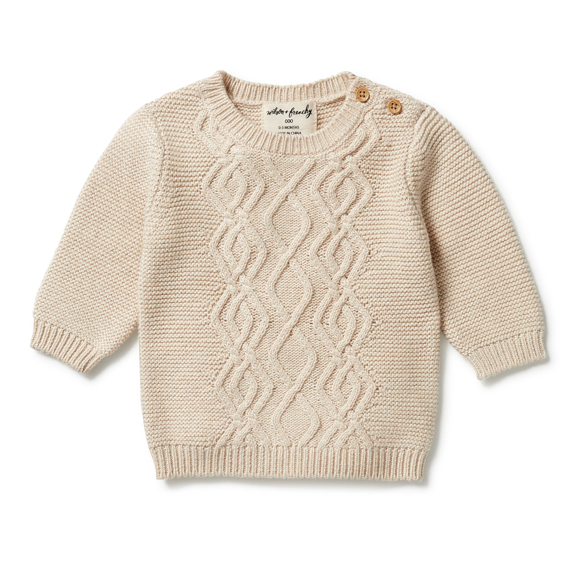 Wilson & Frenchy Knitted Cable Jumper
