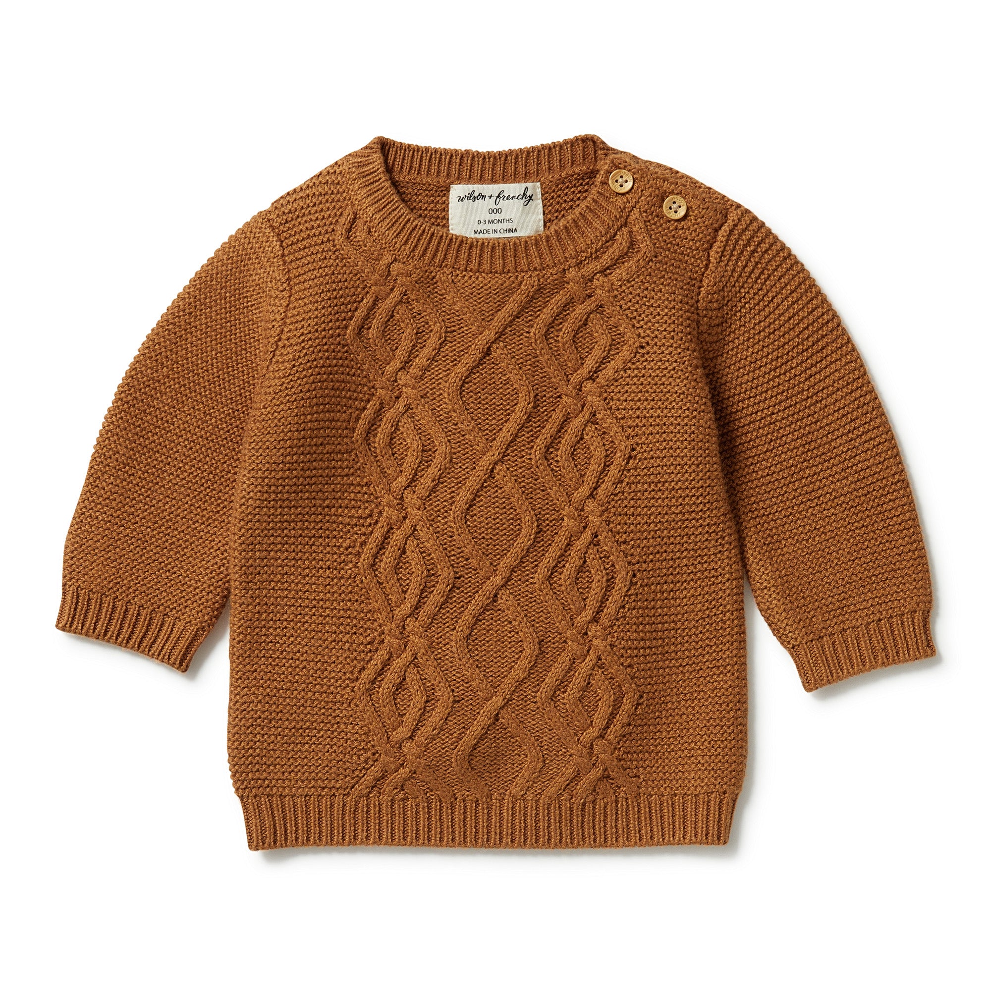 Wilson & Frenchy Knitted Cable Jumper