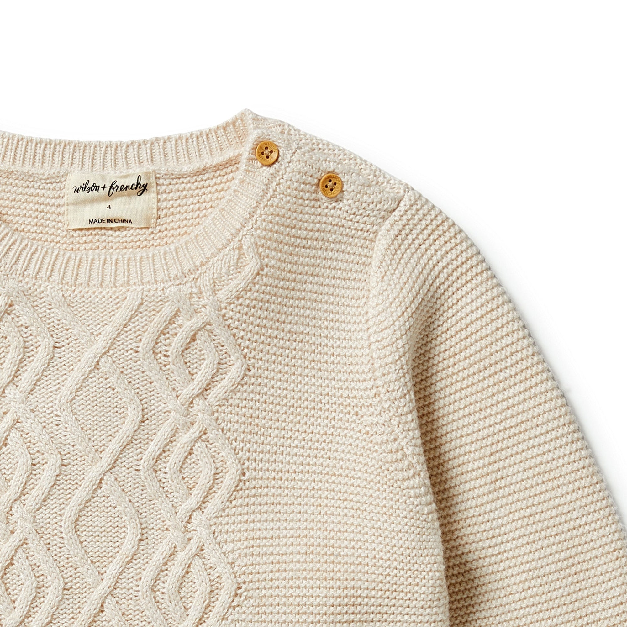 Wilson & Frenchy Knitted Cable Jumper