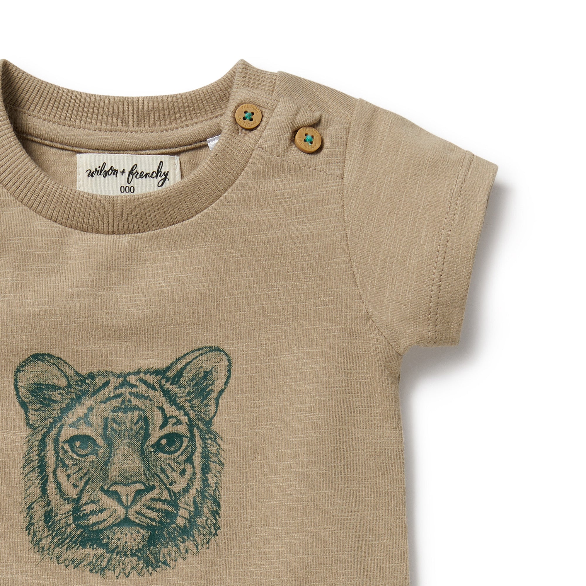 Leo Lion Organic Boy Leg Growsuit