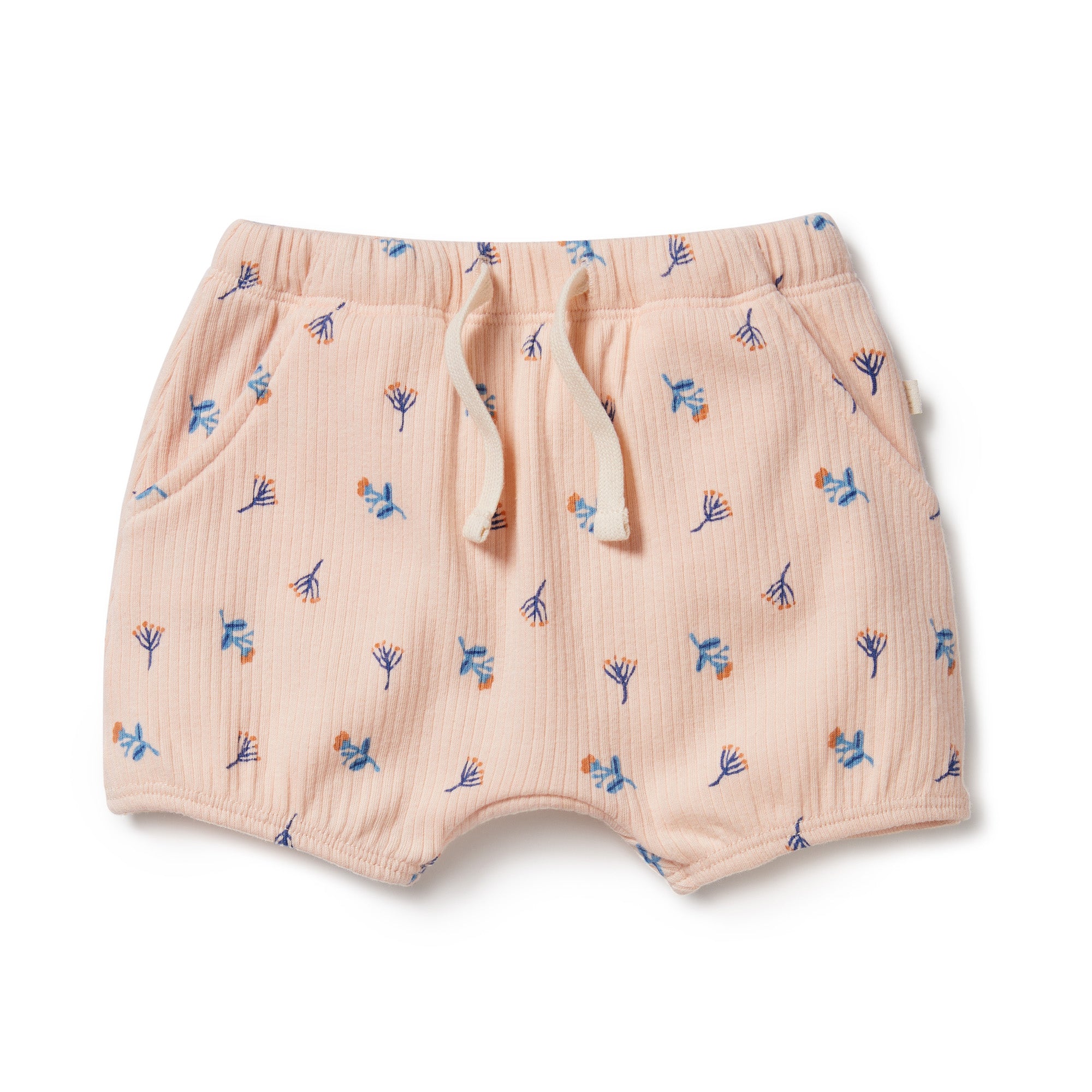 Little Flower Organic Rib Bloomer Short