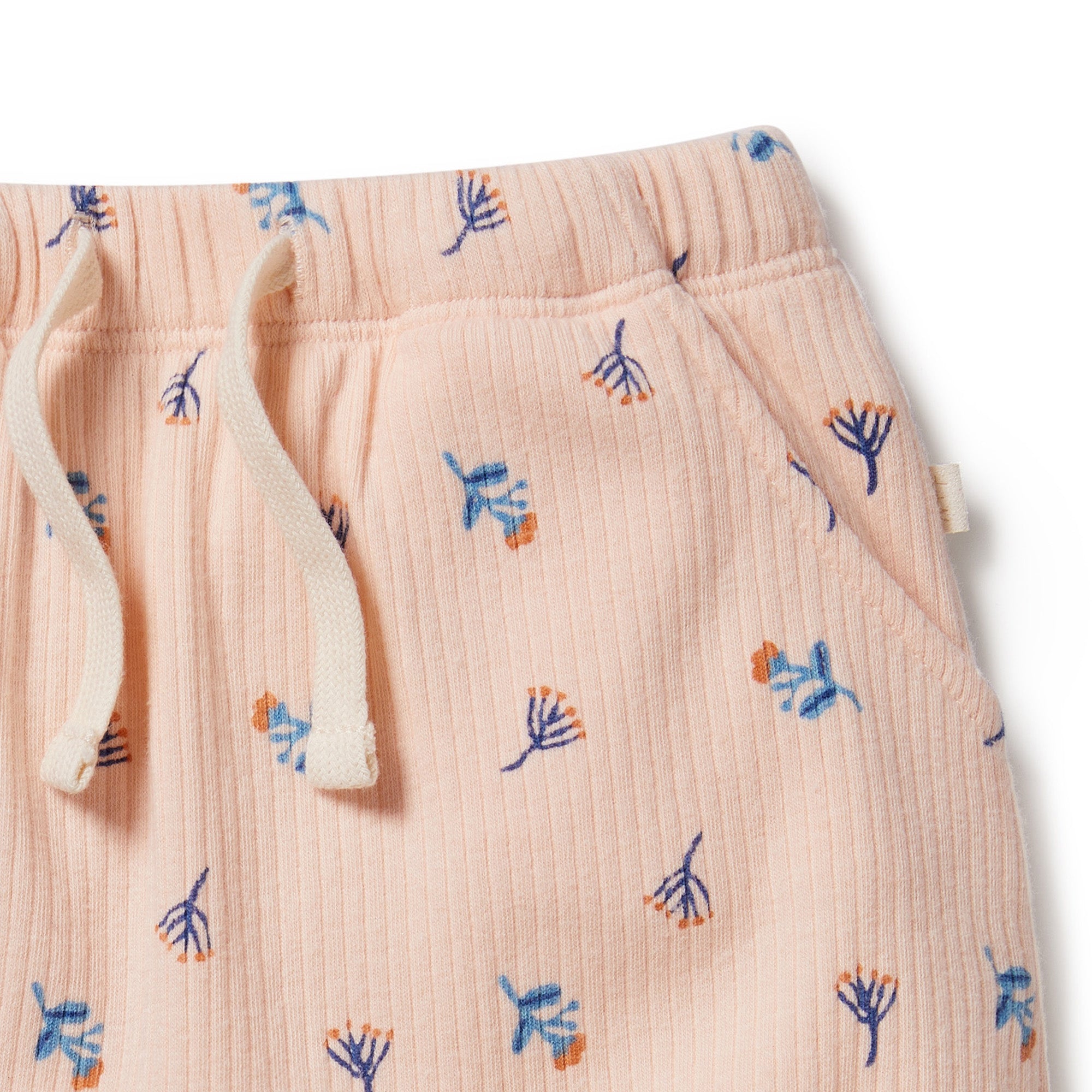 Little Flower Organic Rib Bloomer Short