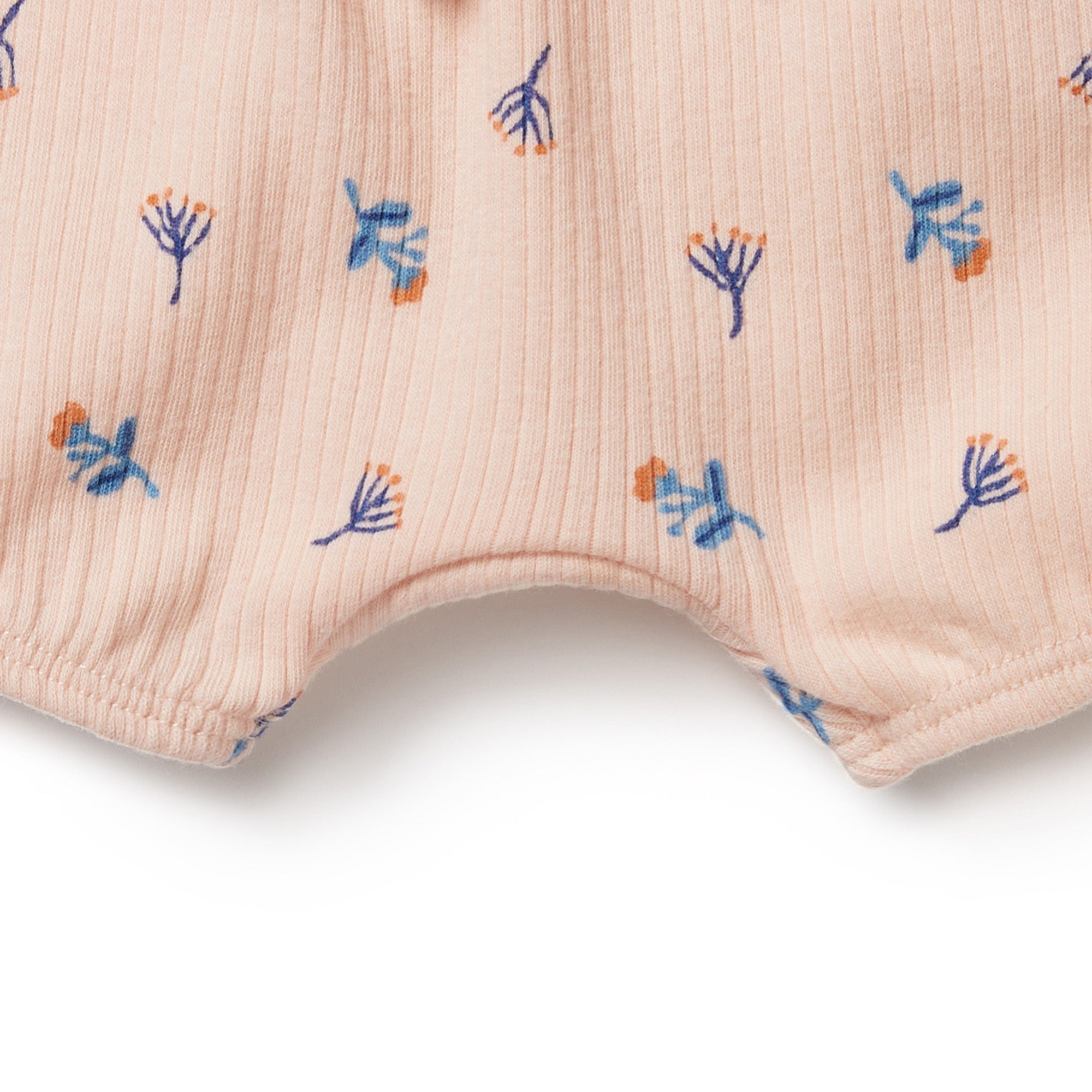 Little Flower Organic Rib Bloomer Short