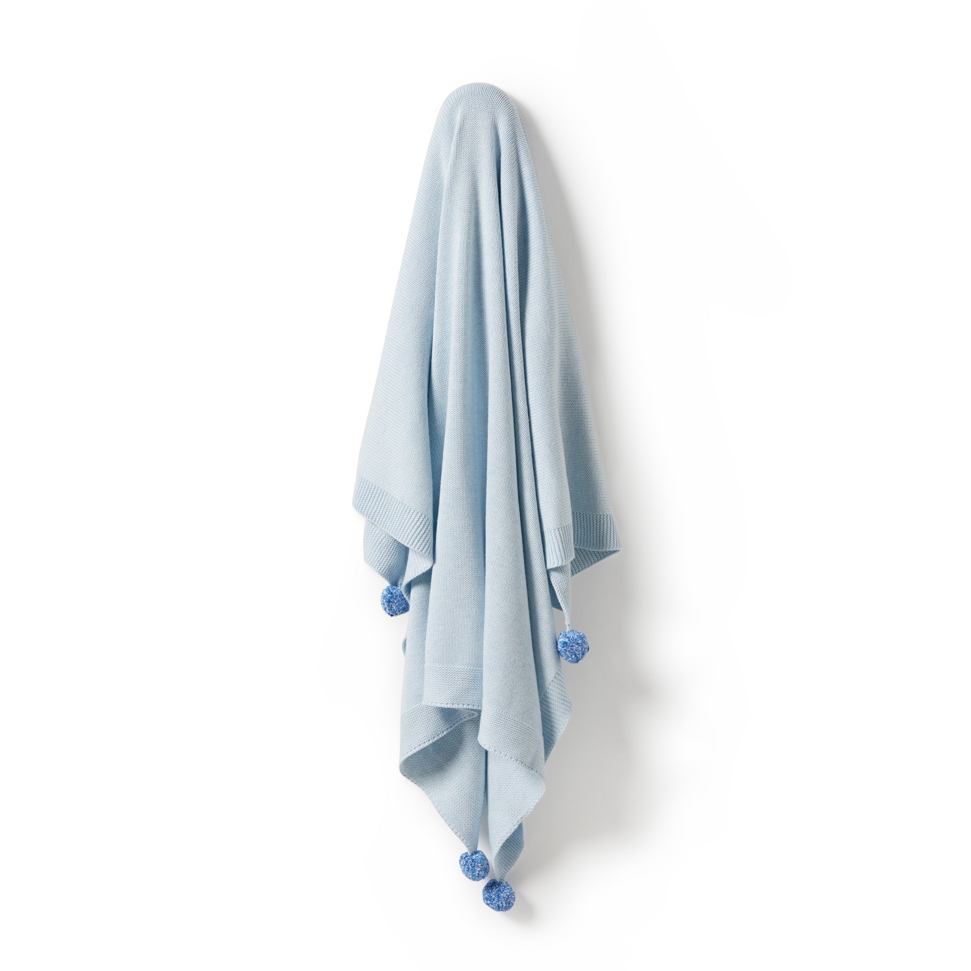 BLUEBELL KNITTED BLANKET