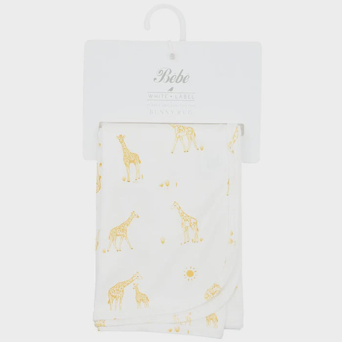 GIRAFFE ORGANIC BUNNY RUG