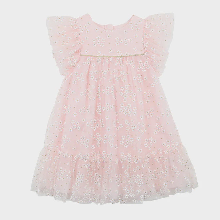 DAISY GLITTER DRESS 3-7YRS