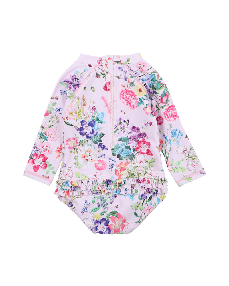 ALLEGRA LS SUNSUIT PINK