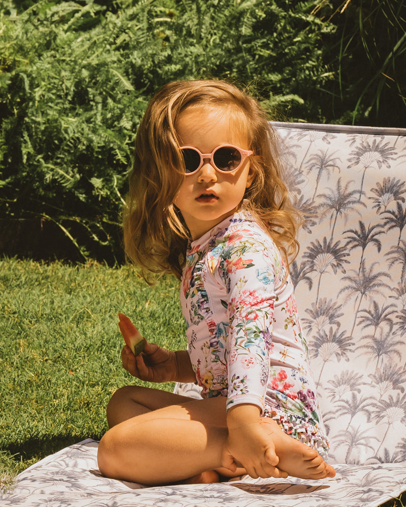 ALLEGRA LS SUNSUIT PINK