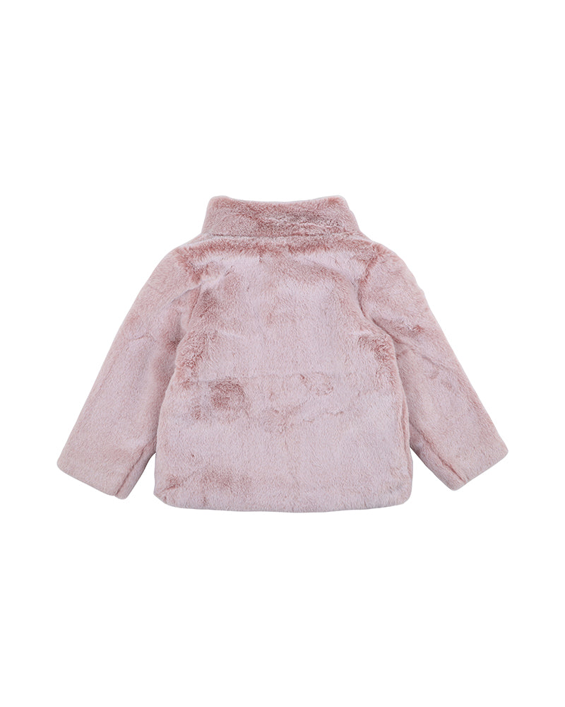ESME FAUX FUR COAT 3-7Y