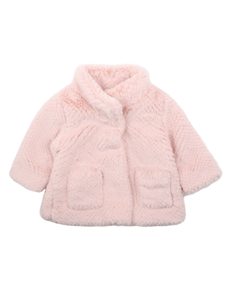 DOTTI FAUX FUR COAT