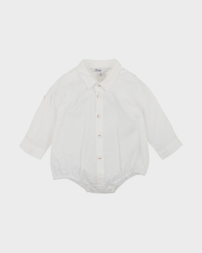 JUDE IVORY SHIRT BODYSUIT