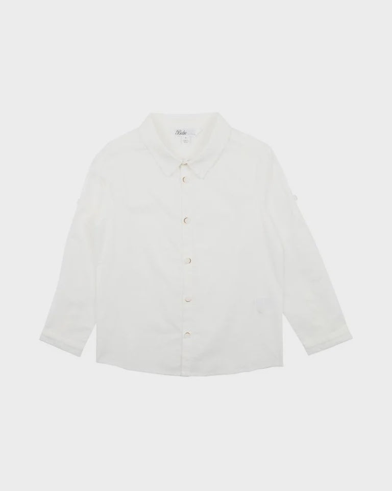 JUDE IVORY SHIRT 3-7YRS
