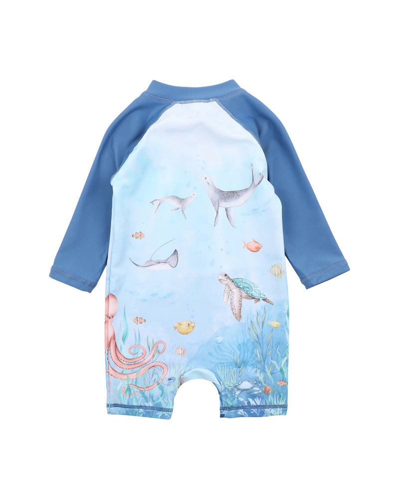 FLINN OCEAN SCENE SWIM SUNSUIT