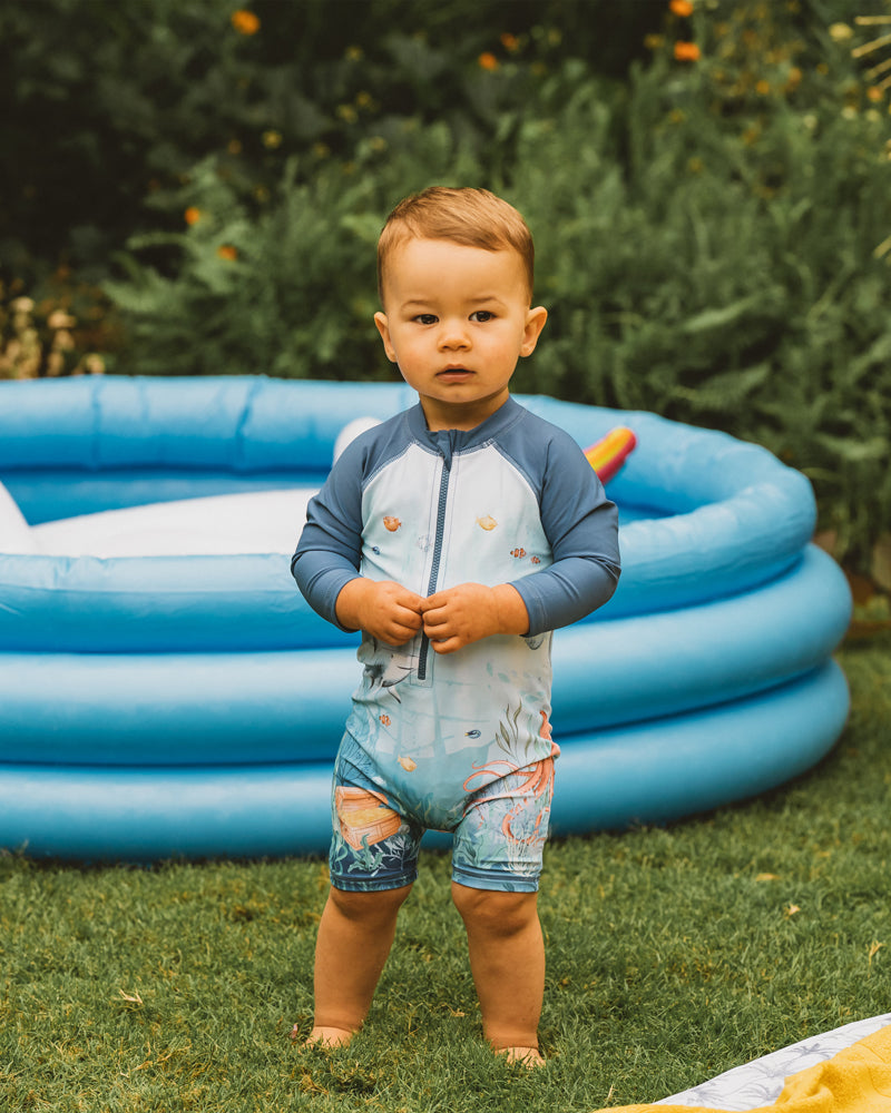 FLINN OCEAN SCENE SWIM SUNSUIT