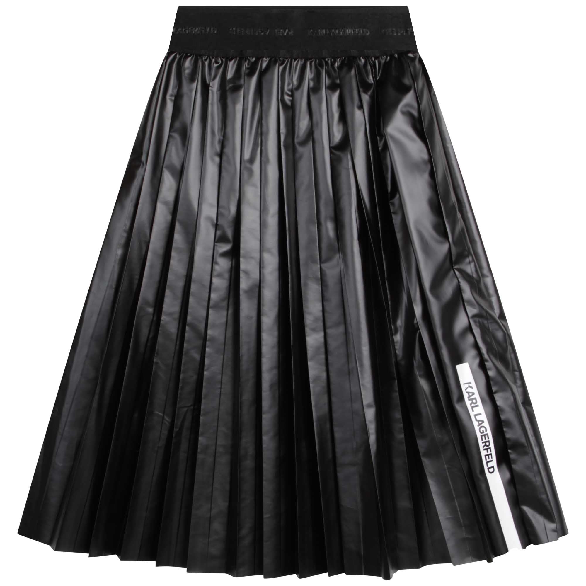 KARL LAGERFELD THIN COATED SKIRT