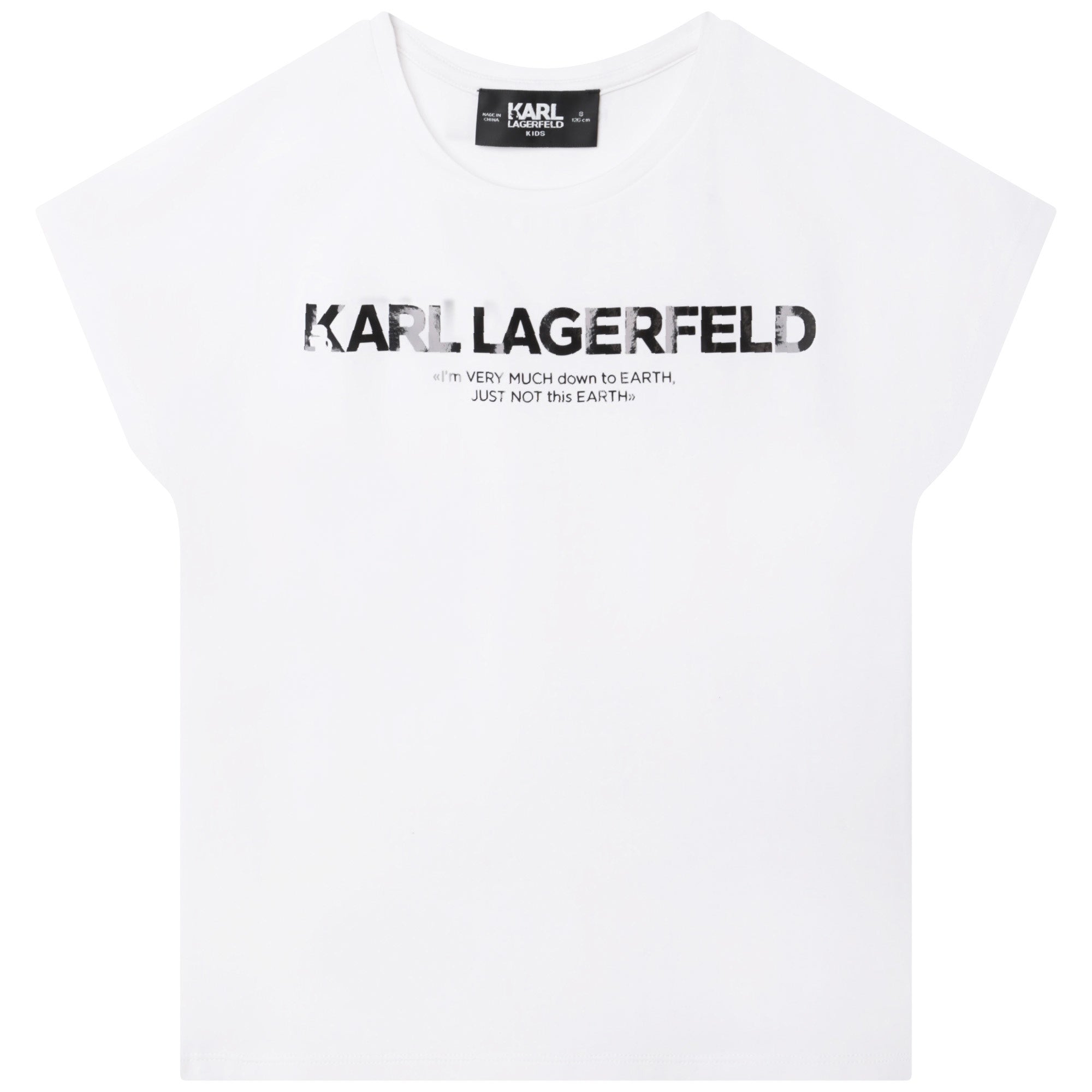 KARL LAGERFELD WHITE T-SHIRT