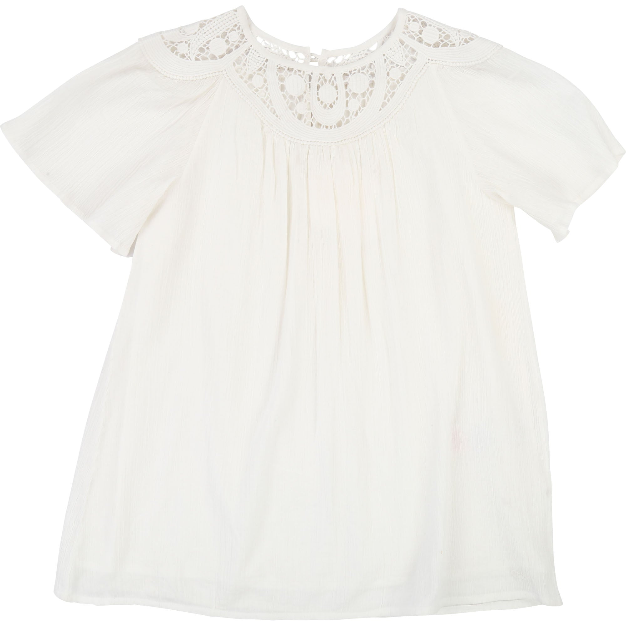 Chloé Ivory Cotton Dress