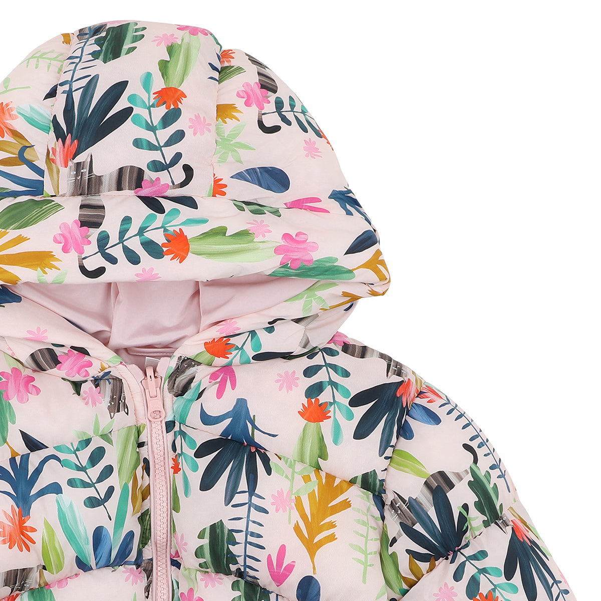 JUNGLE CAT PUFFA JACKET 3-7 YRS