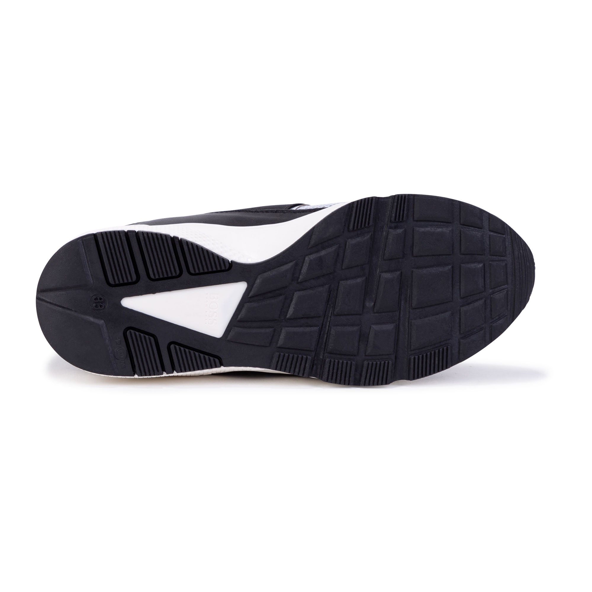 HB BLACK ATHLEISURE TRAINERS