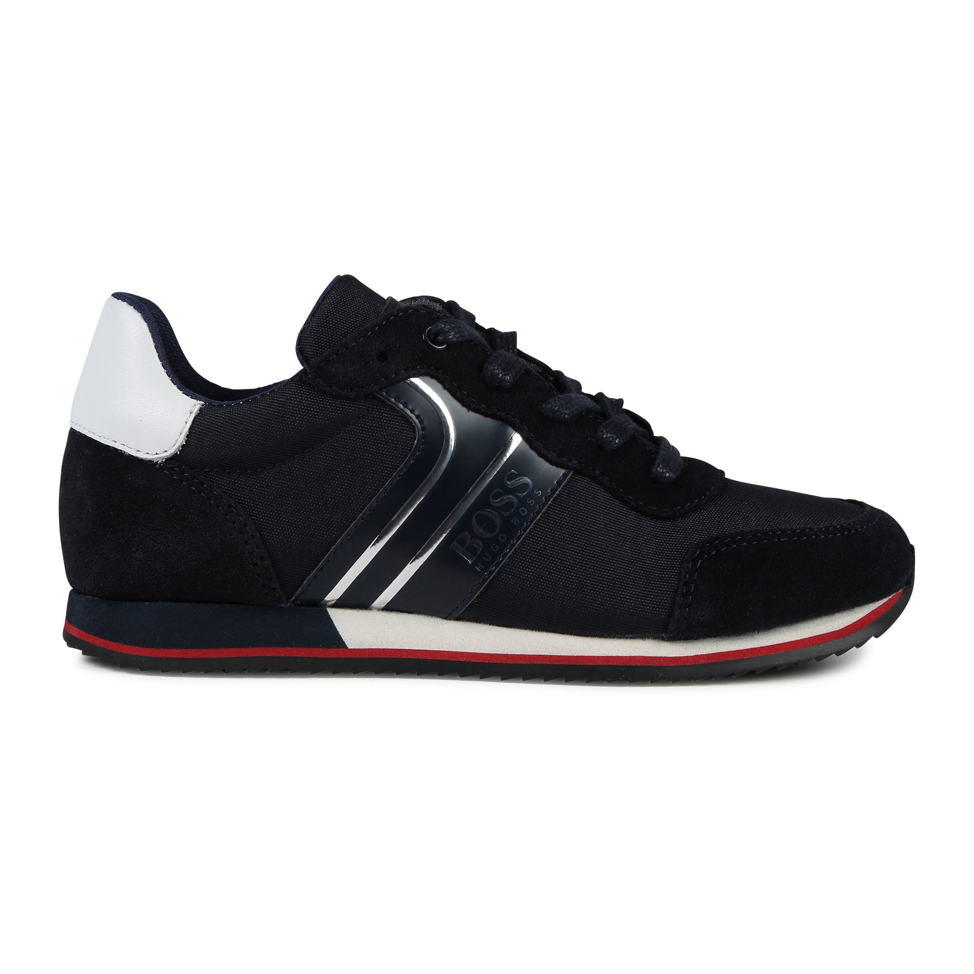 HUGO BOSS NAVY TRAINERS