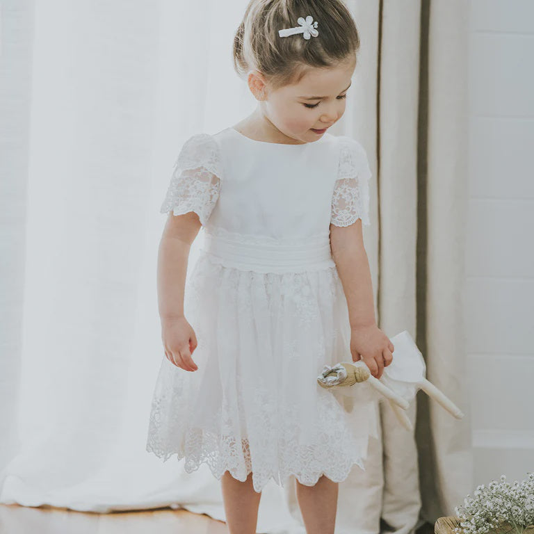 FLOATY SLEEVE DRESS 3-7YRS