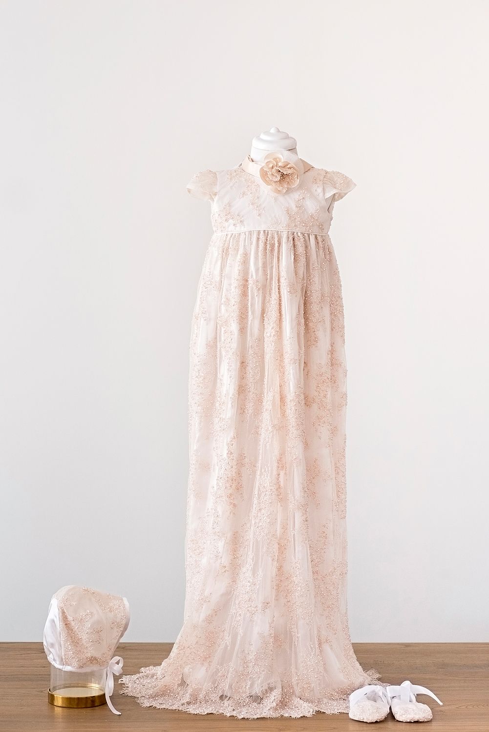 Aurora Pearl Lace Gown set-Limited Edition
