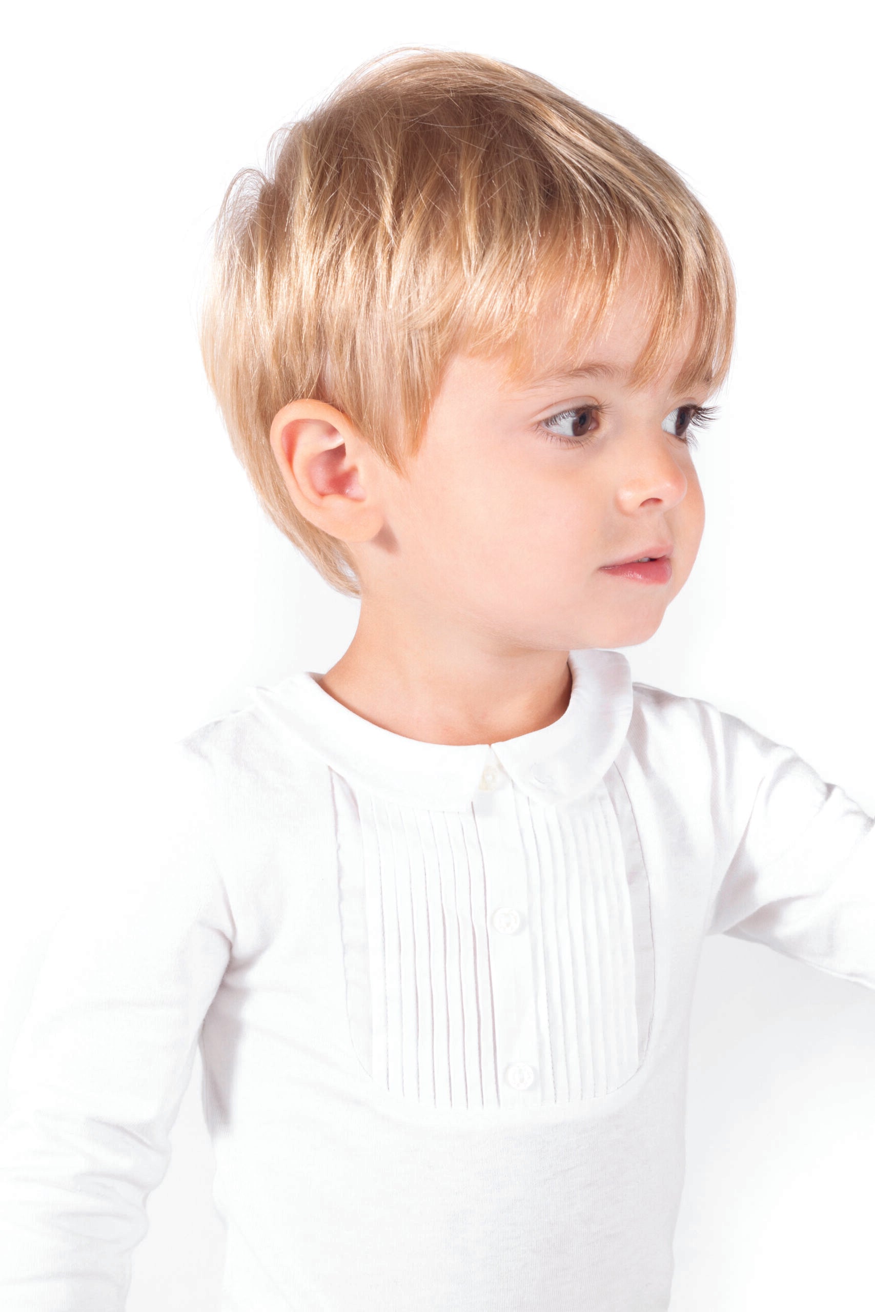 Tartine White pointed collar bodysuit