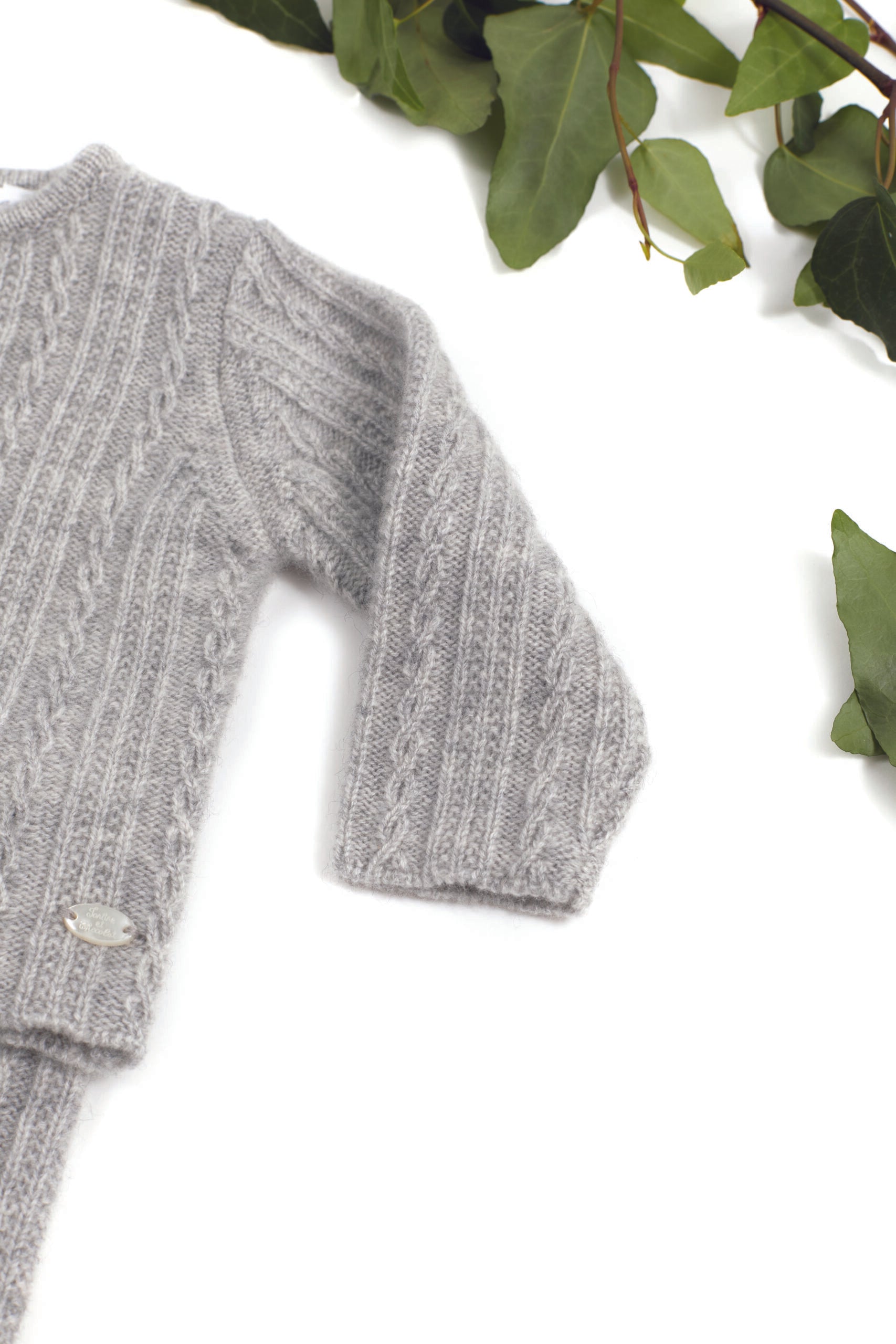 Tartine Gris 2pce knitted set
