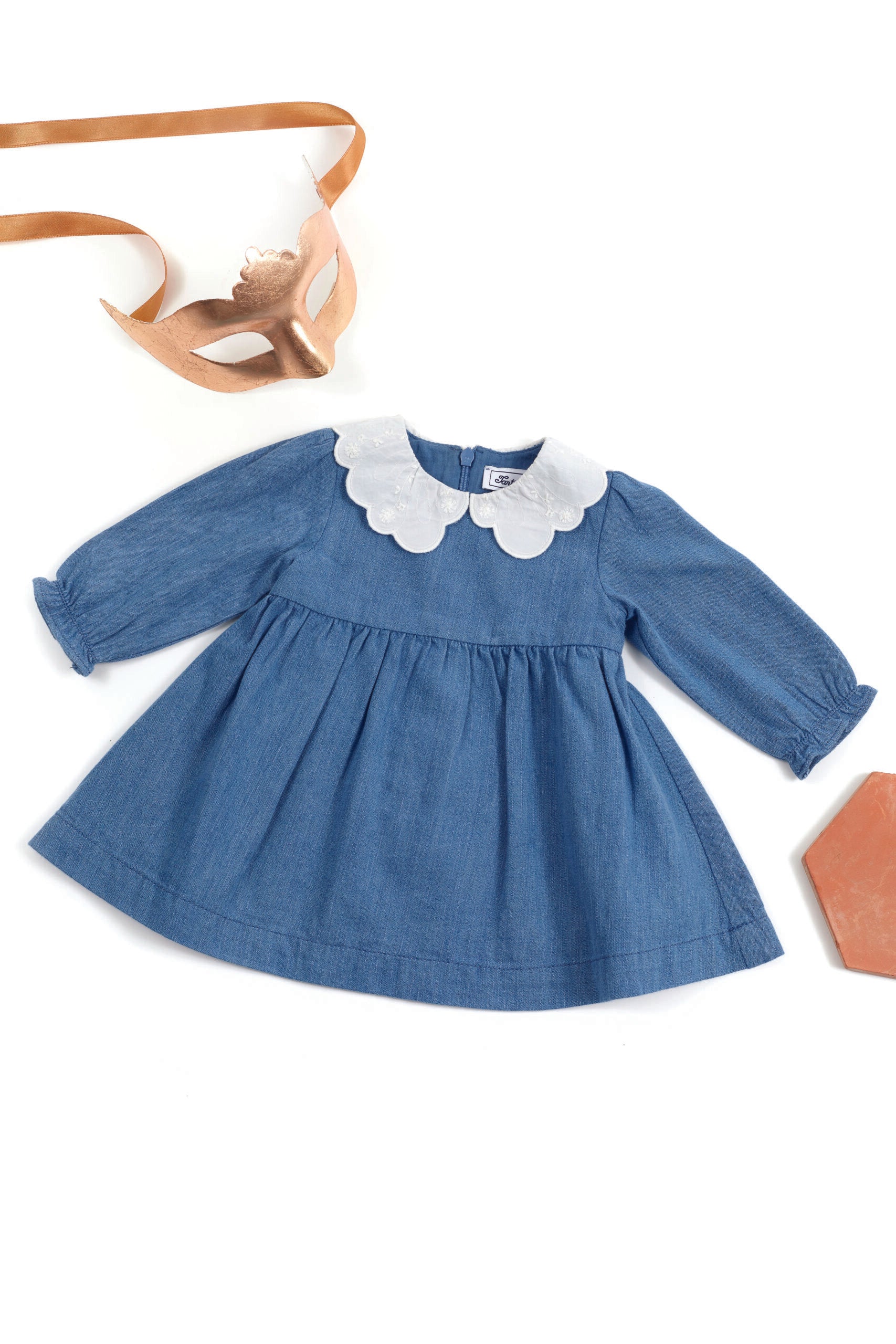 Tartine Cornflower chambray twill Dress