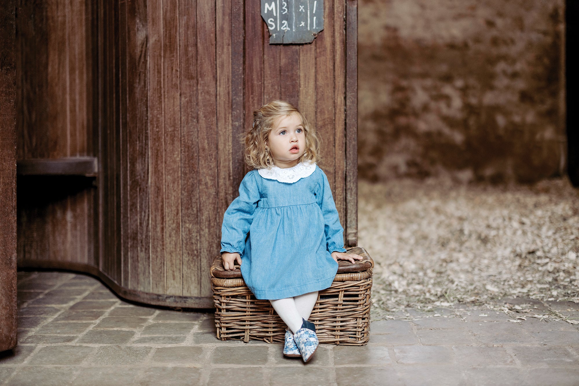 Tartine Cornflower chambray twill Dress