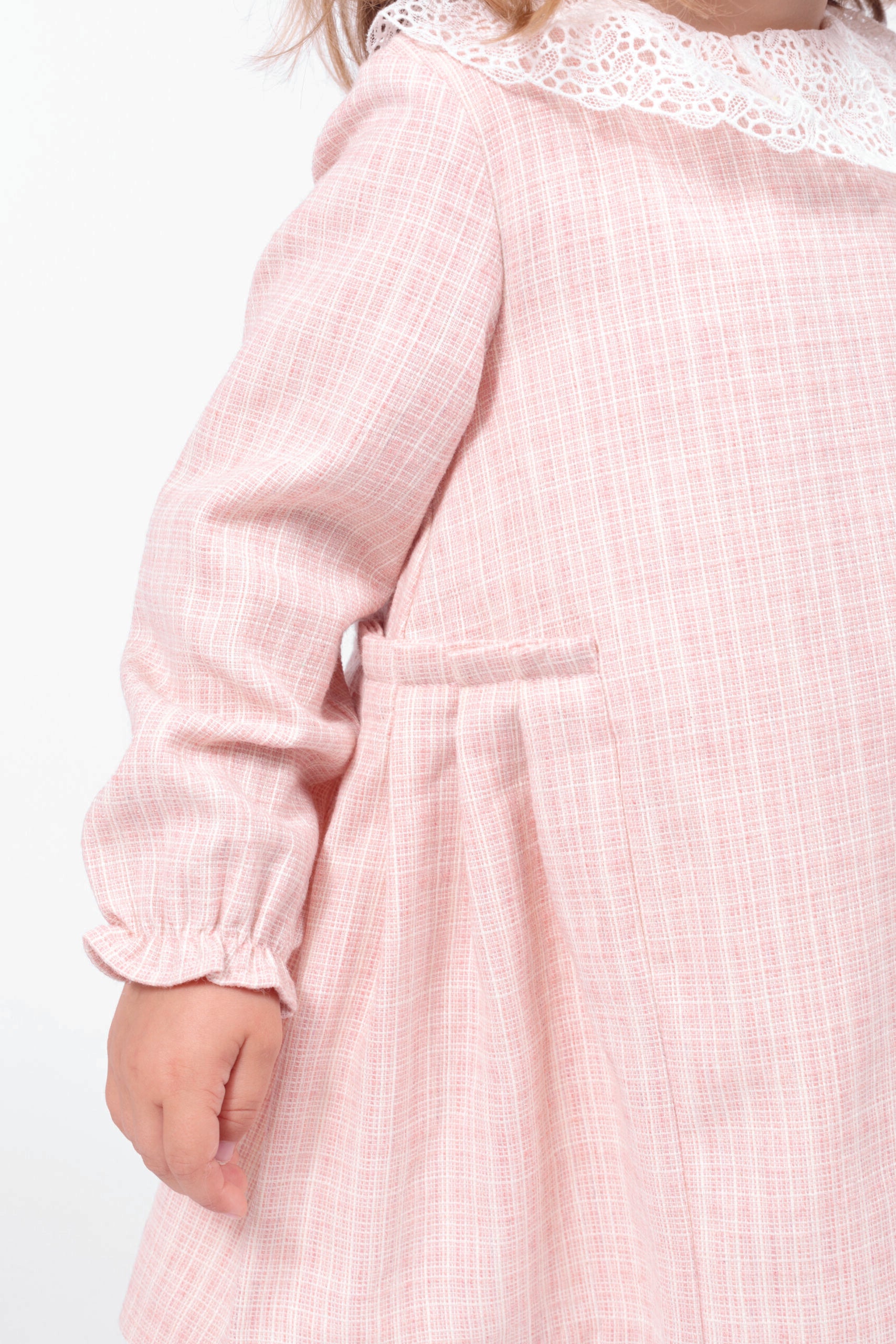 Tartine Pale Pink Checks Dress