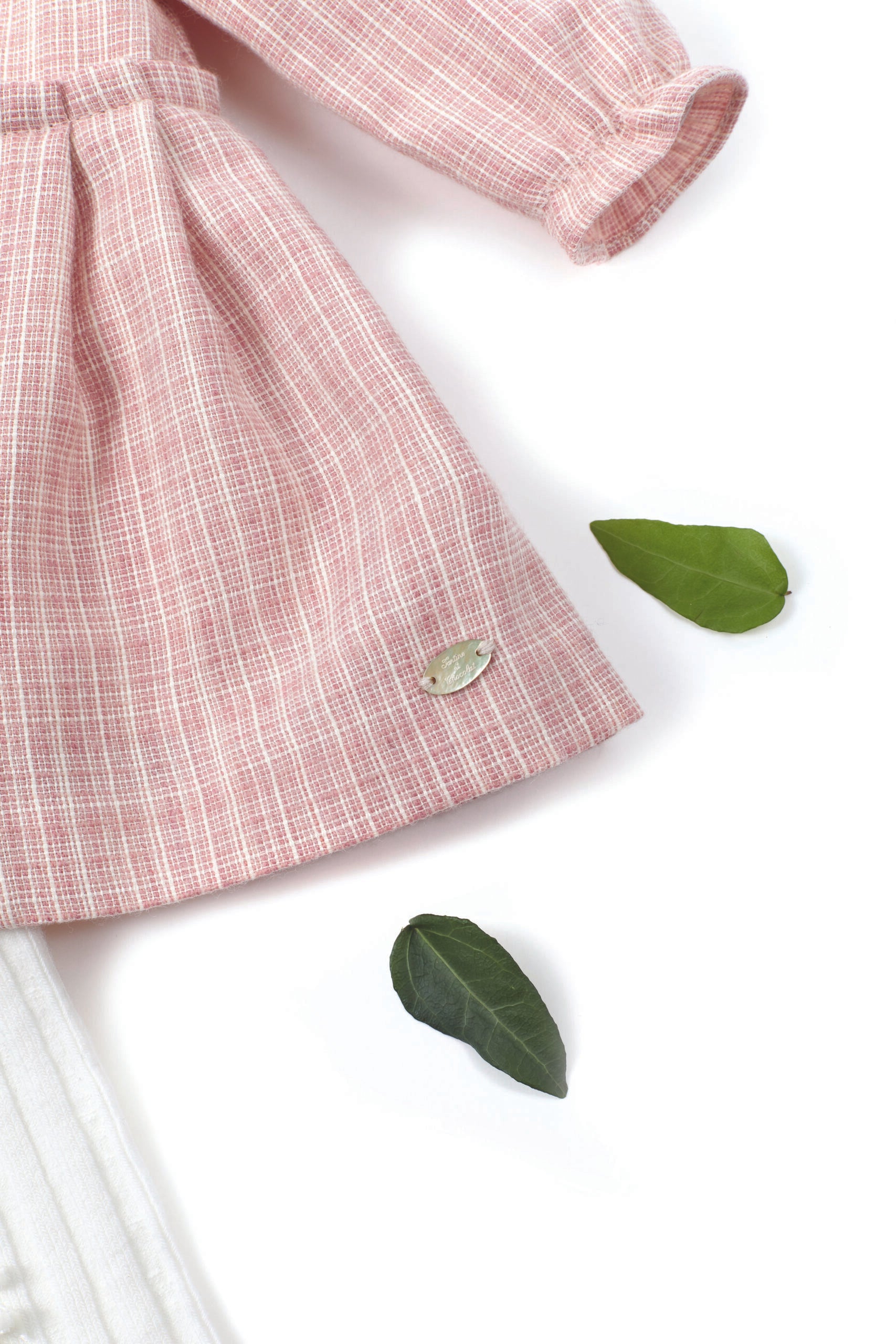 Tartine Pale Pink Checks Dress