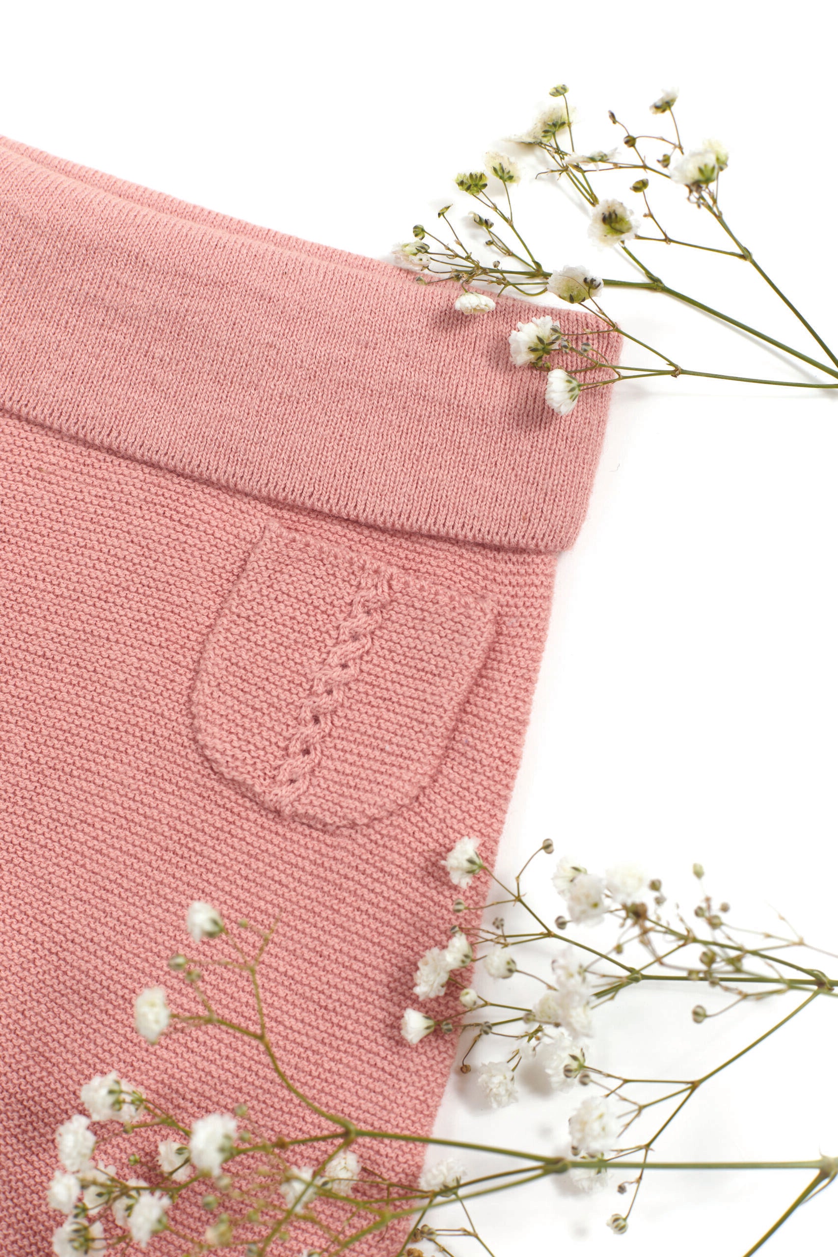 Tartine 2pce knitted set-Peche Colour