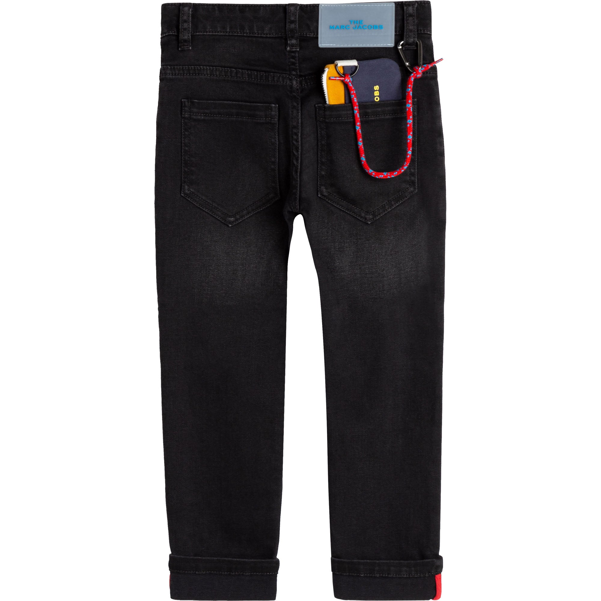 THE MARC JACOBS BLACK DENIM JEANS W/WALLET