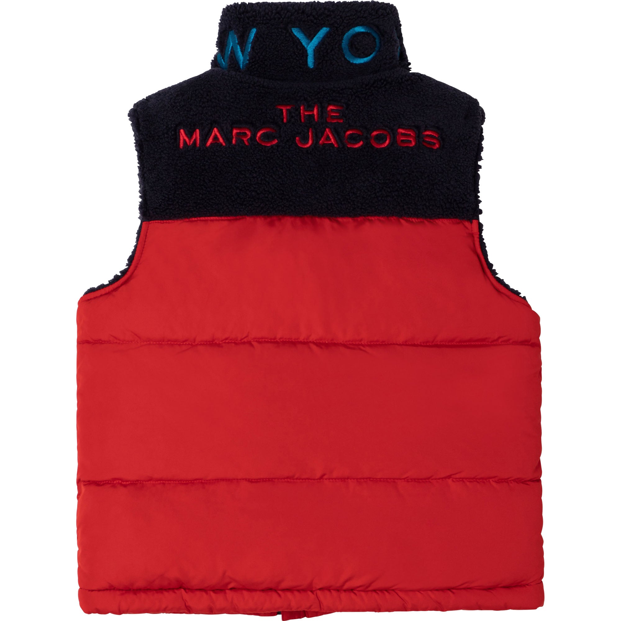 TMJ BOYS RED PUFFER VEST