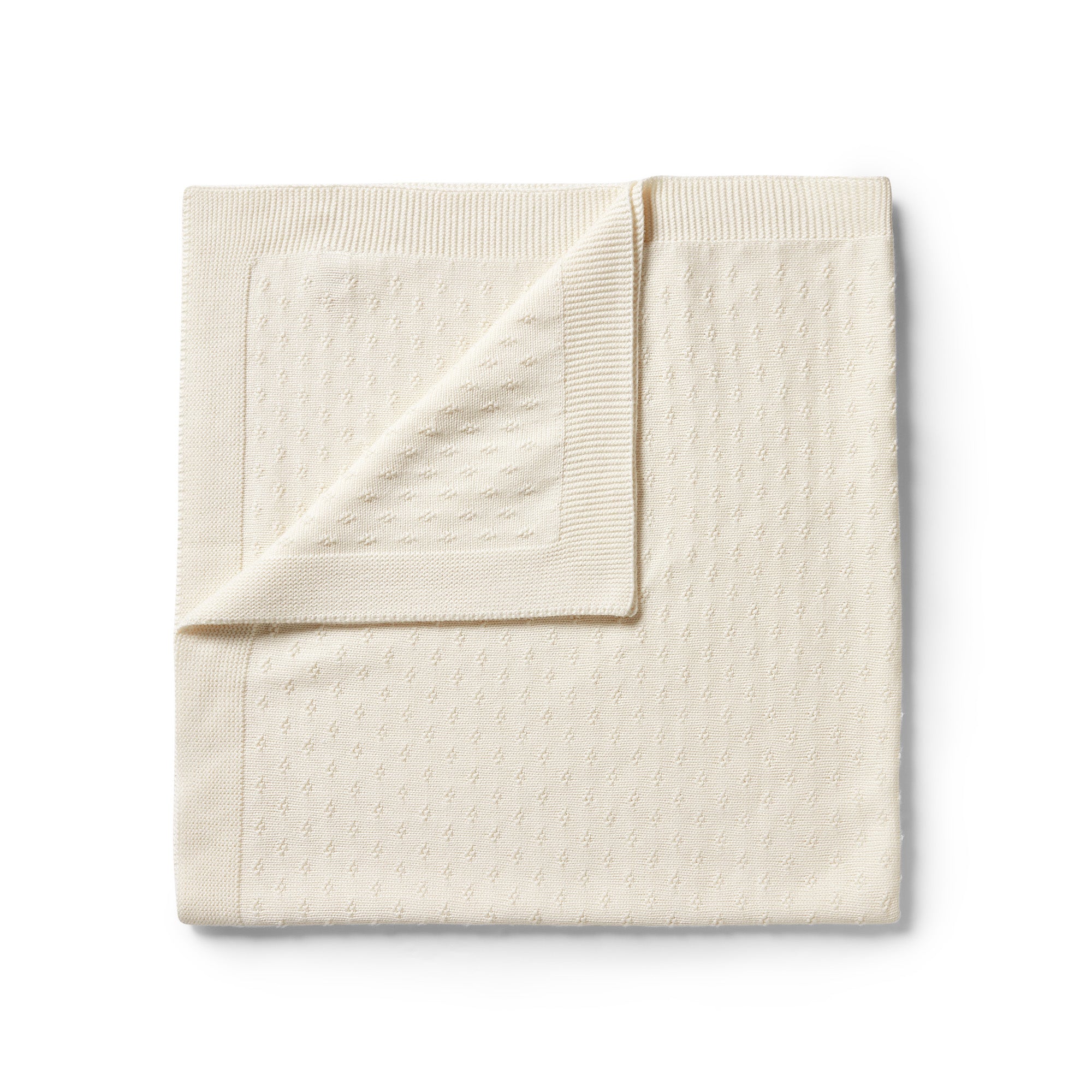 W&F Knitted Cable Blanket