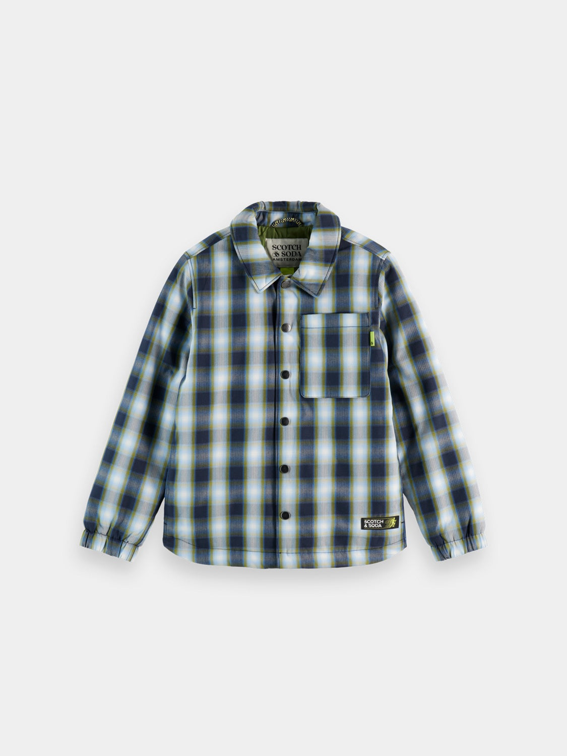 Kids - Padded shirt jacket