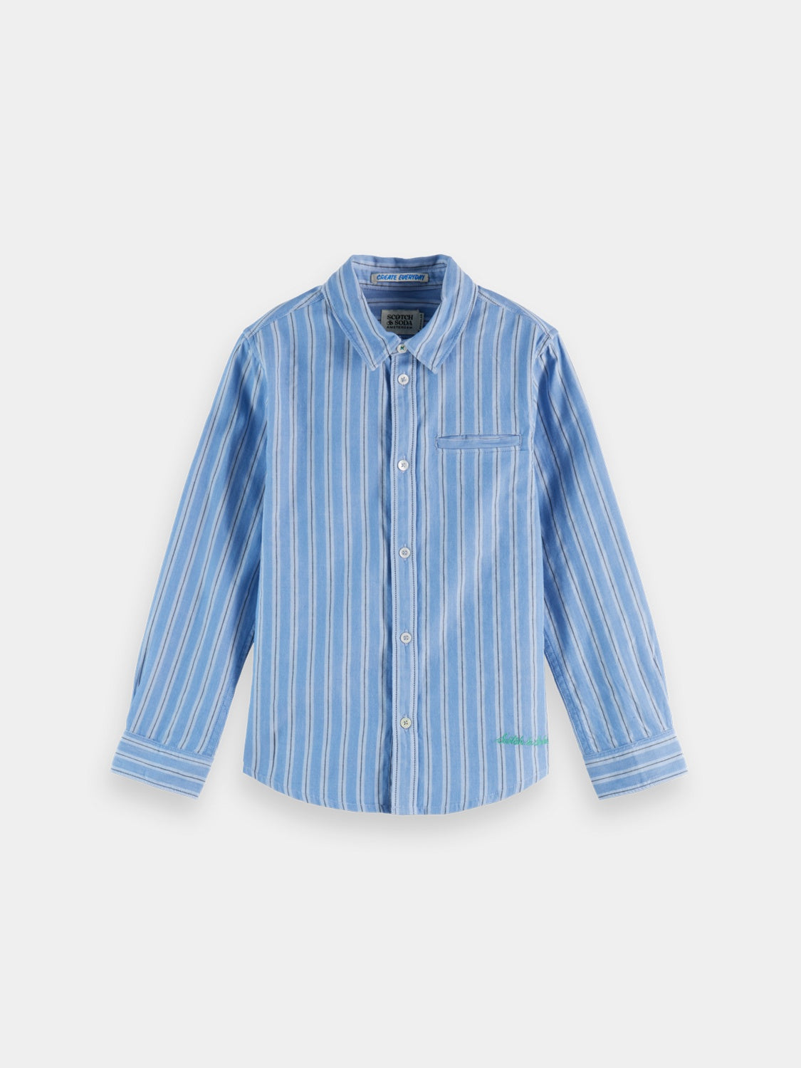 Kids - Yarn-dyed shirt