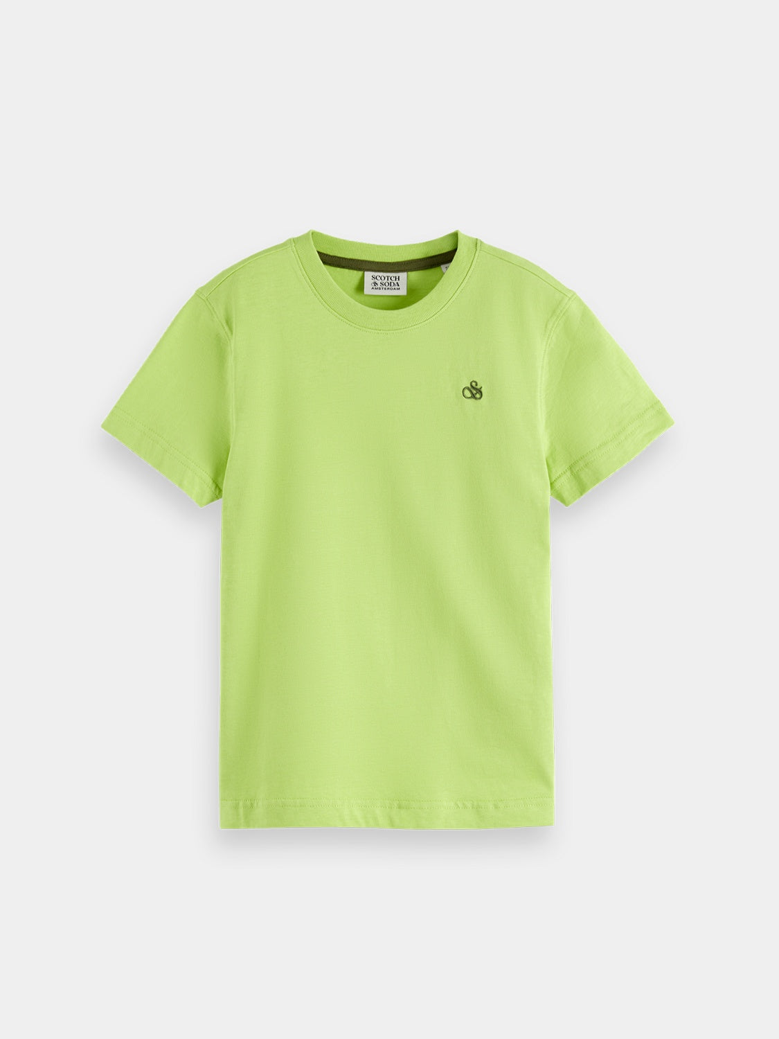 Kids - Logo t-shirt- Green Glow