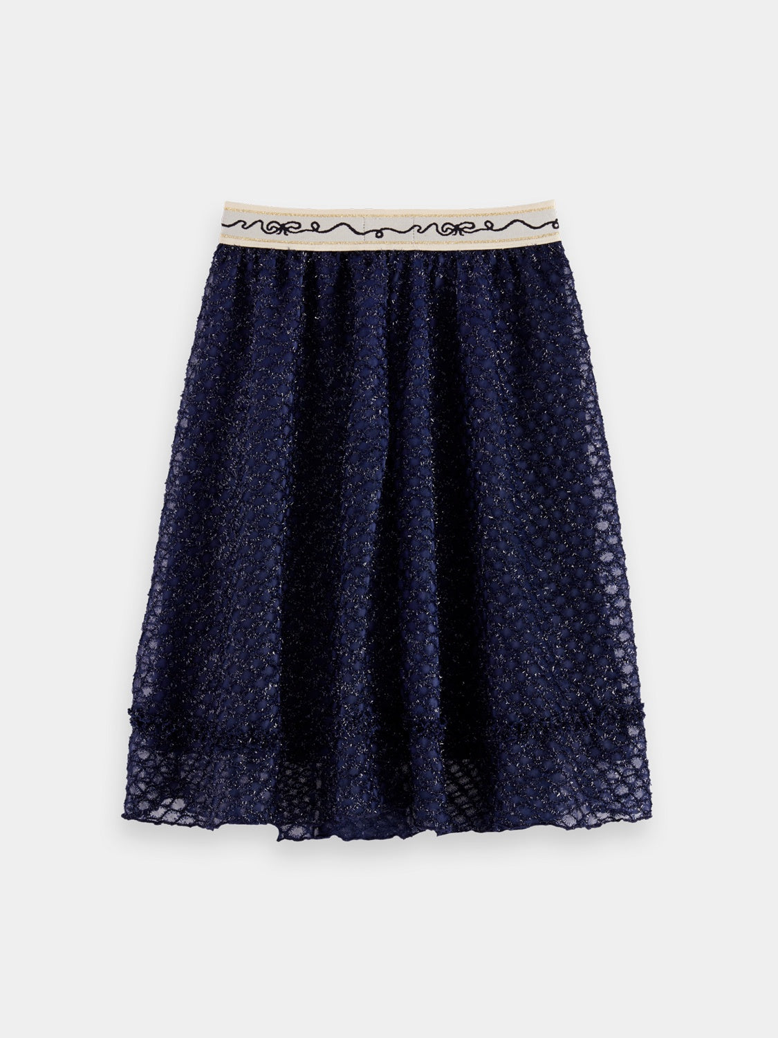 Kids - Lurex midi skirt