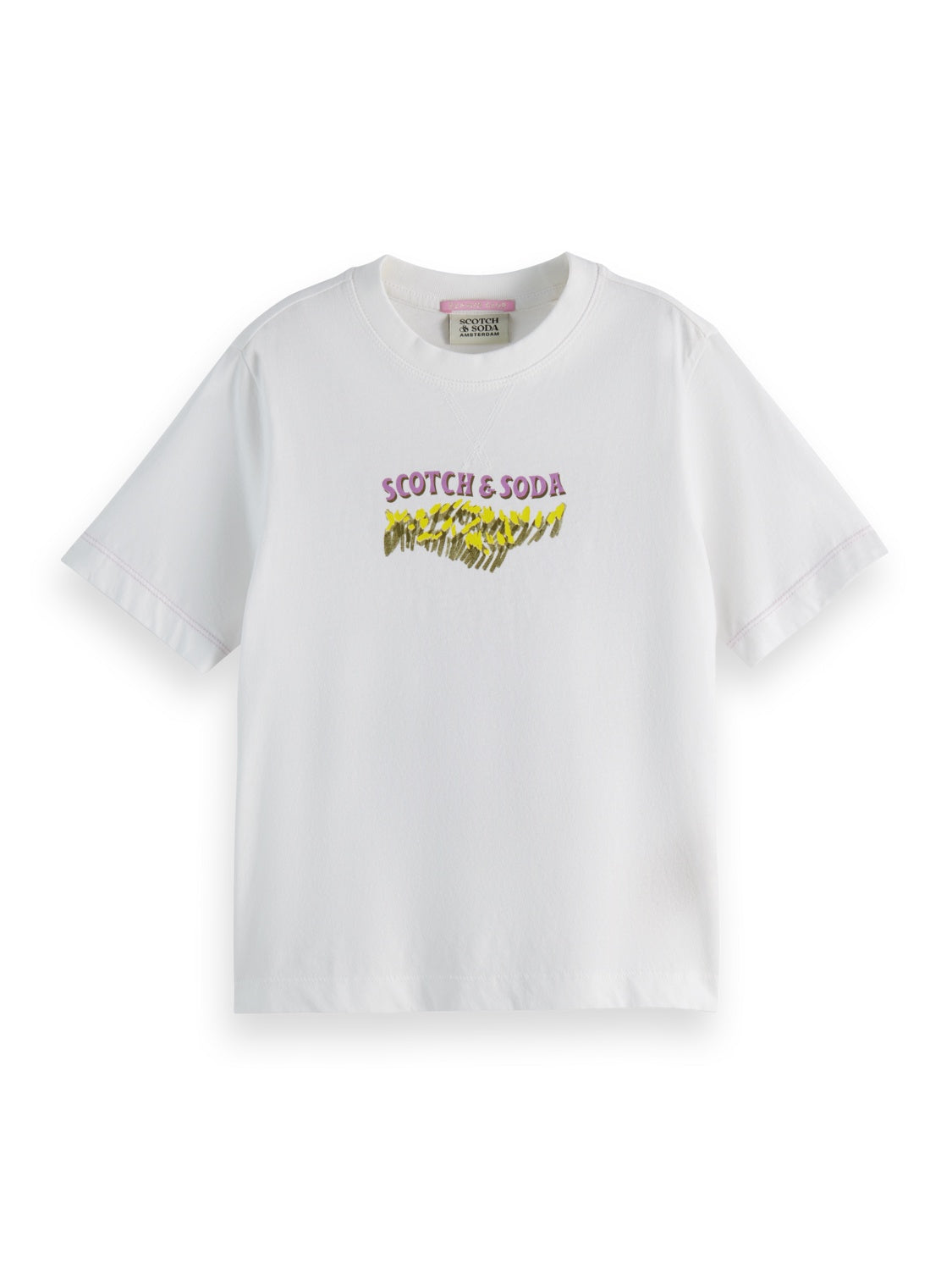 Kids - Artwork t-shirt- White