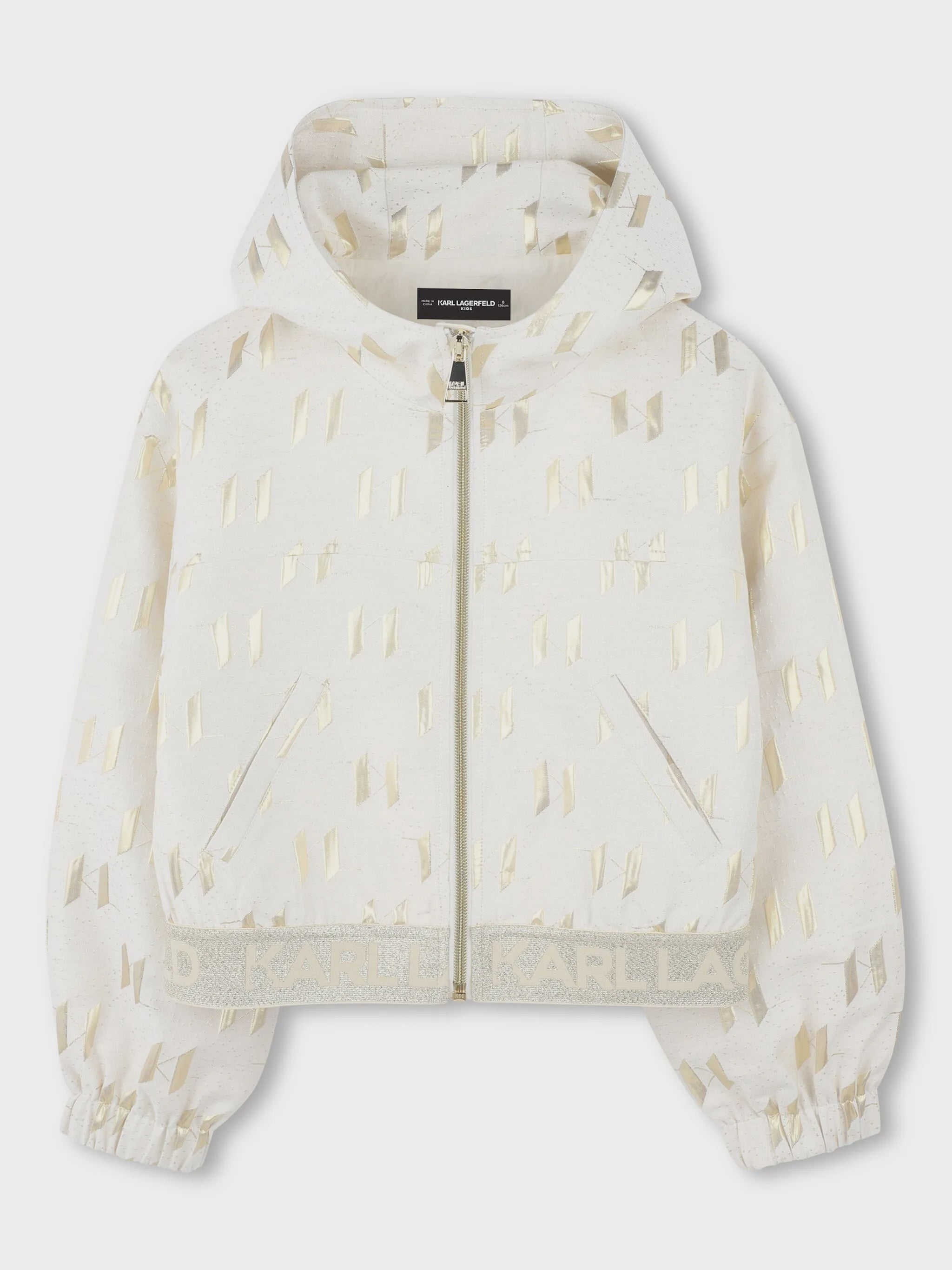 KARL LAGERFELD Cardigan with golden details